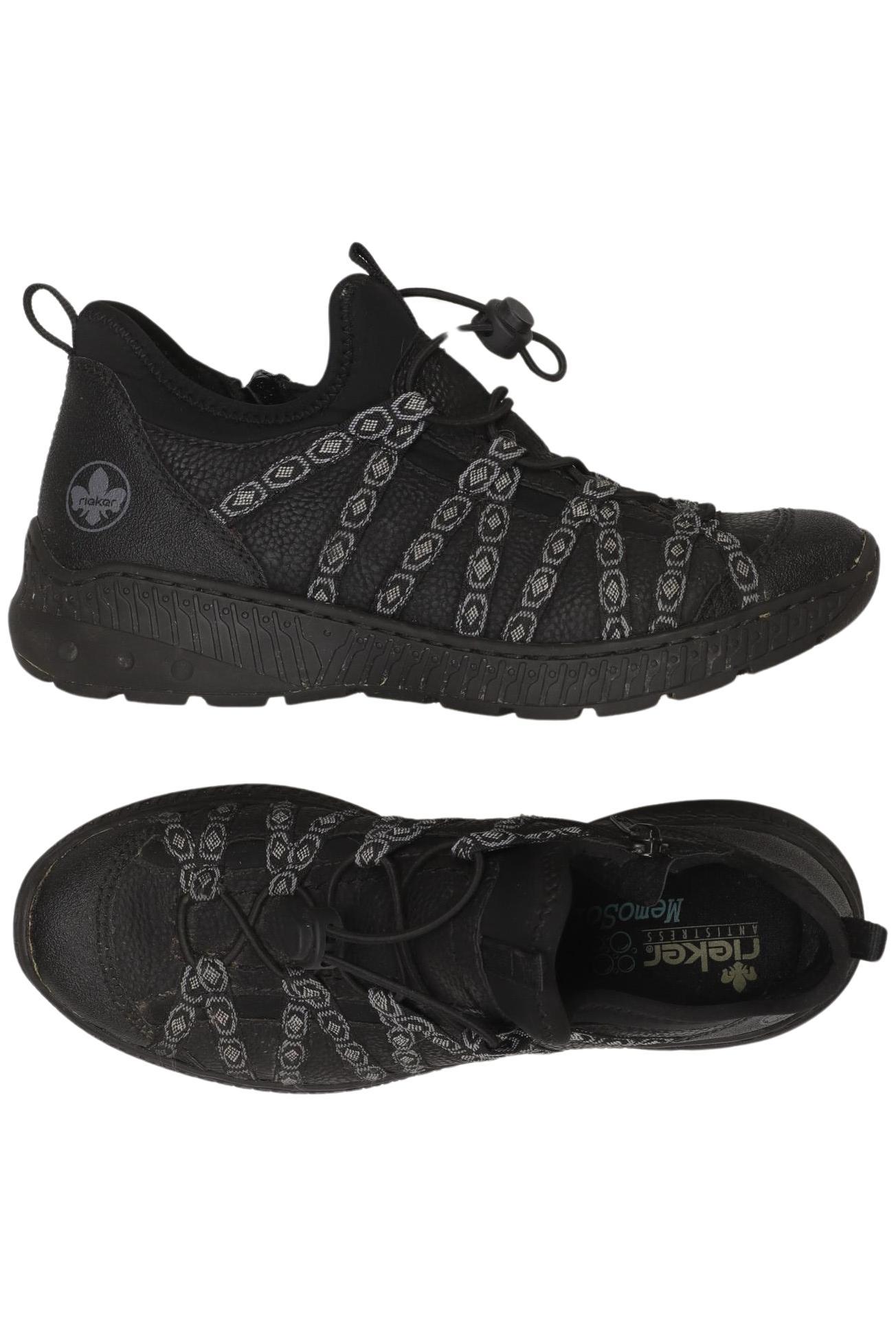 

Rieker Damen Sneakers, schwarz, Gr. 38