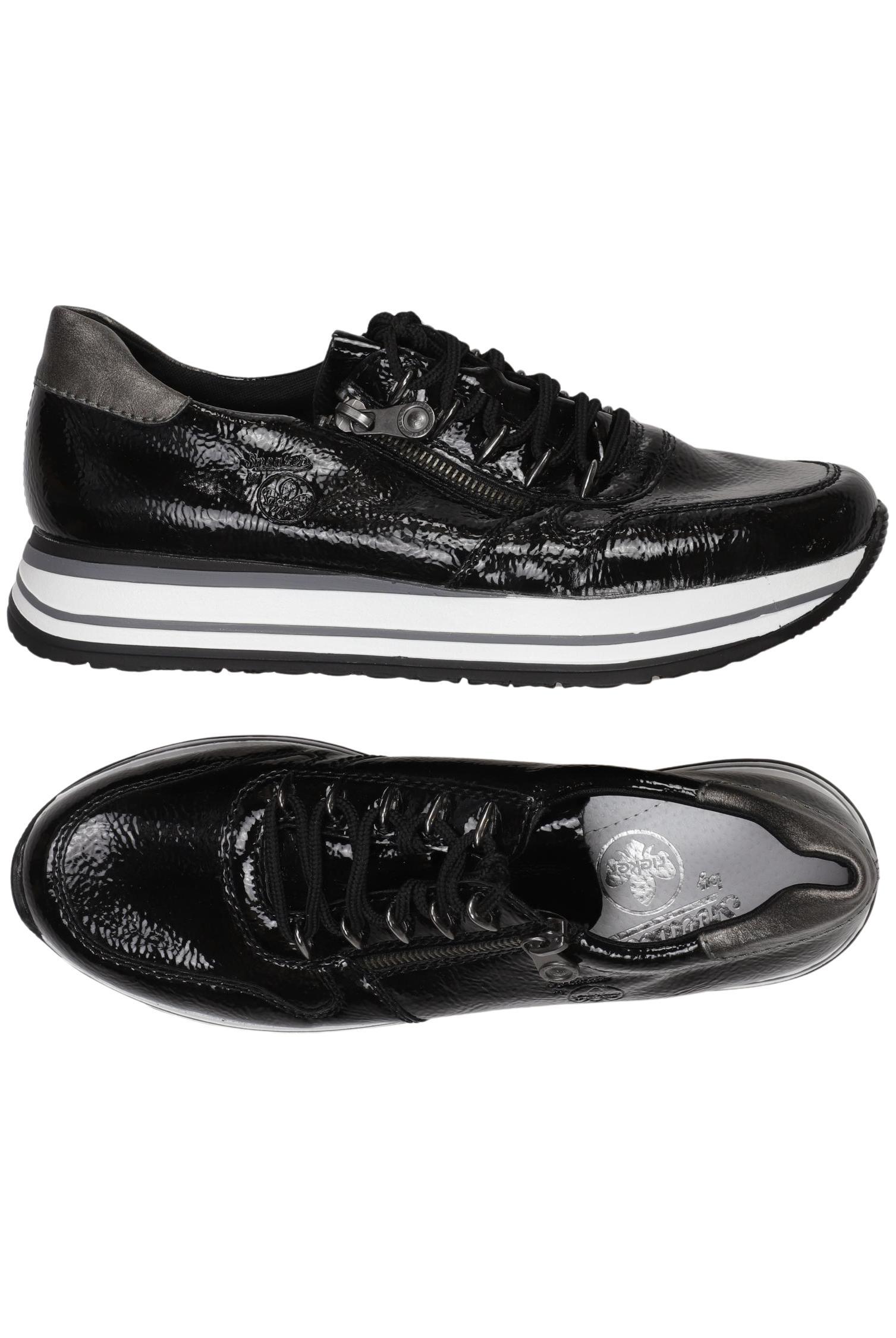 

Rieker Damen Sneakers, schwarz, Gr. 40