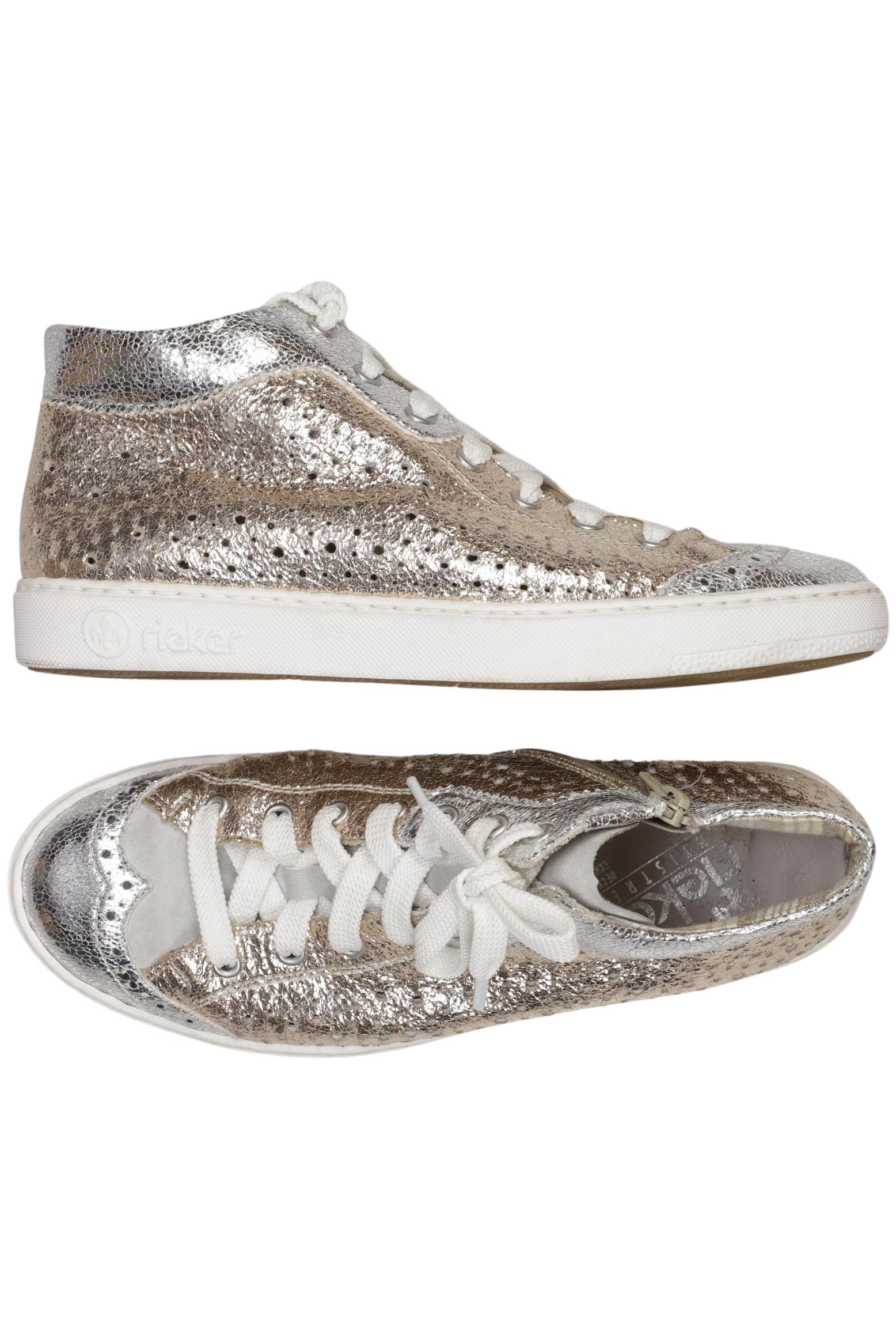 

Rieker Damen Sneakers, silber, Gr. 40