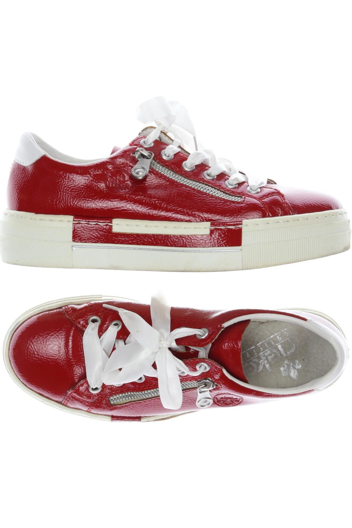 

Rieker Damen Sneakers, rot, Gr. 38