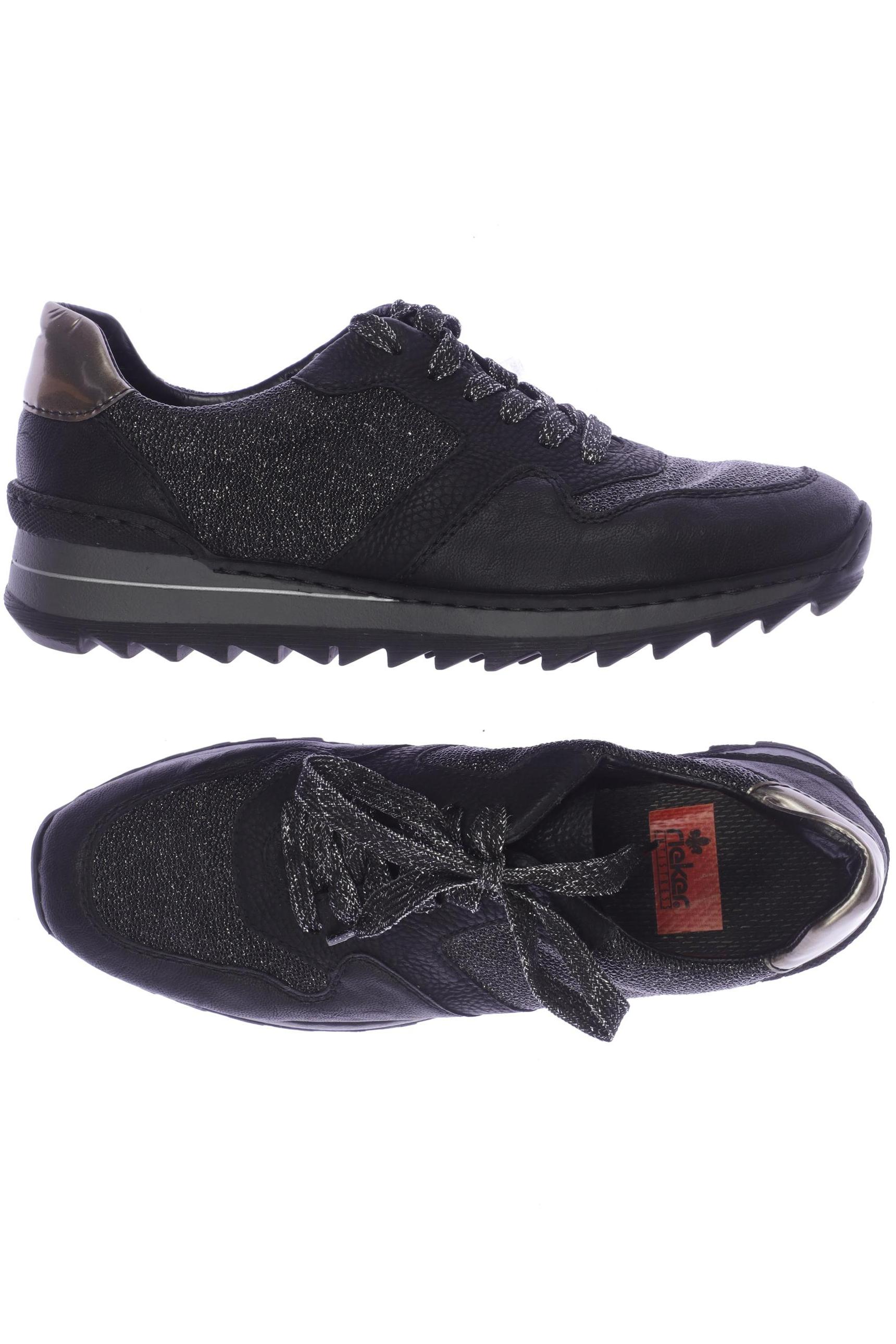 

Rieker Damen Sneakers, schwarz, Gr. 38