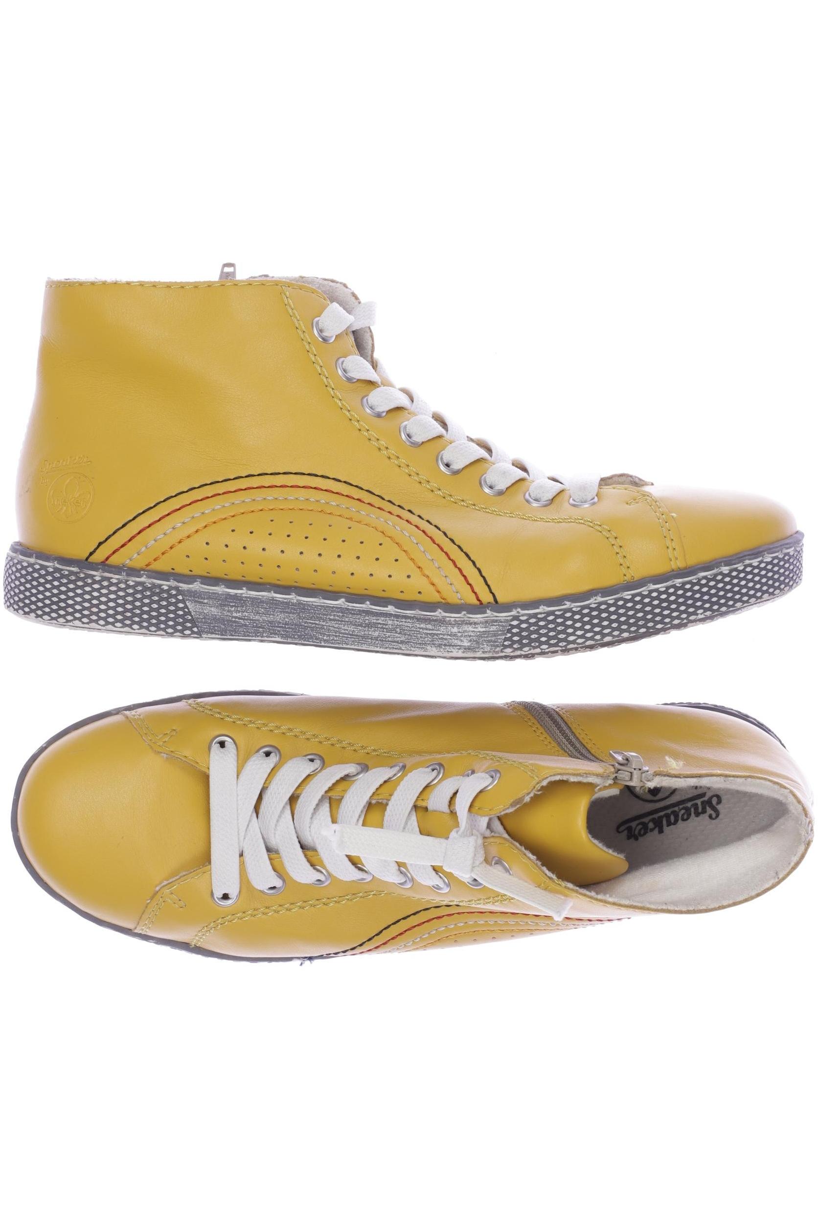 

Rieker Damen Sneakers, gelb, Gr. 41