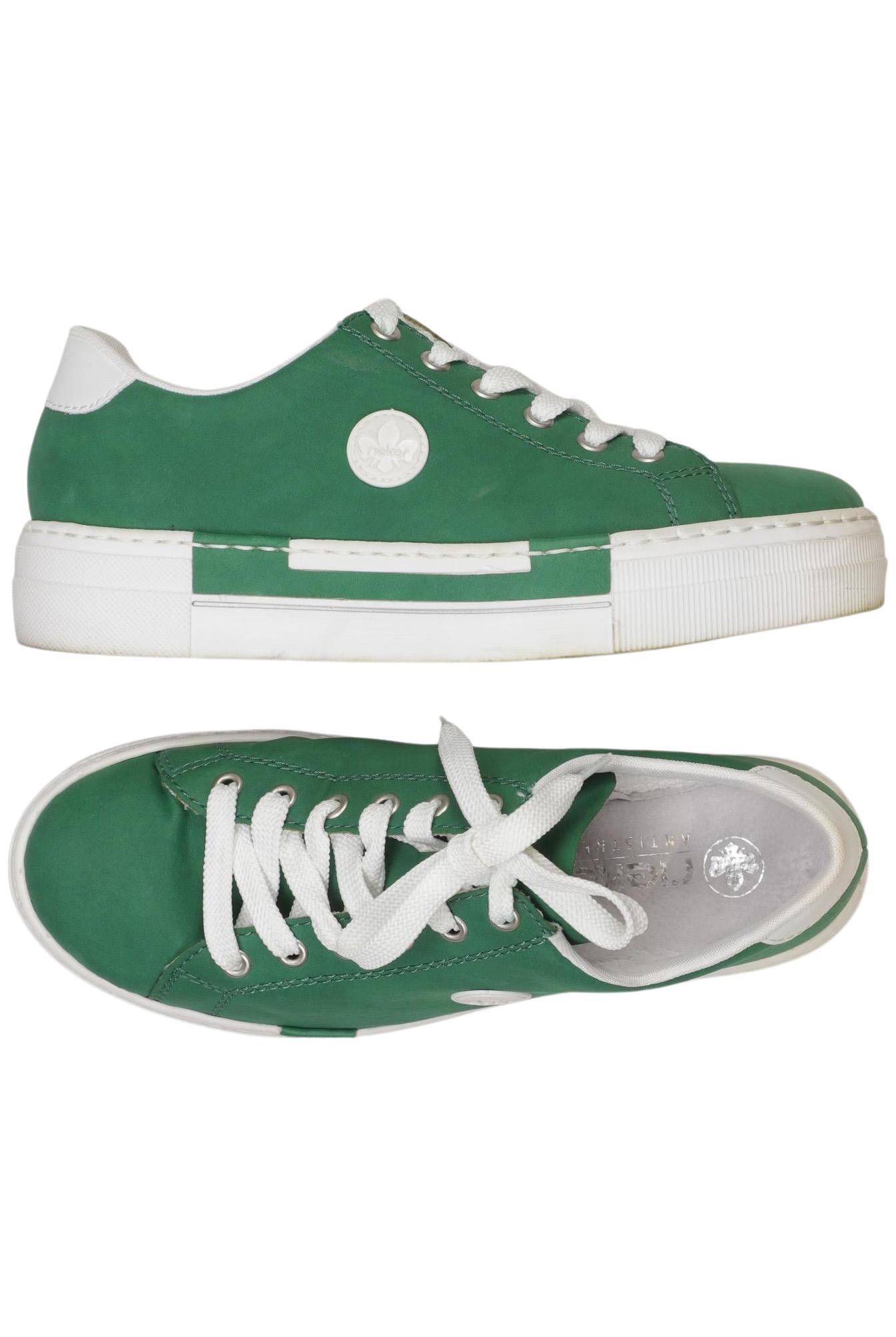 

Rieker Damen Sneakers, grün, Gr. 39