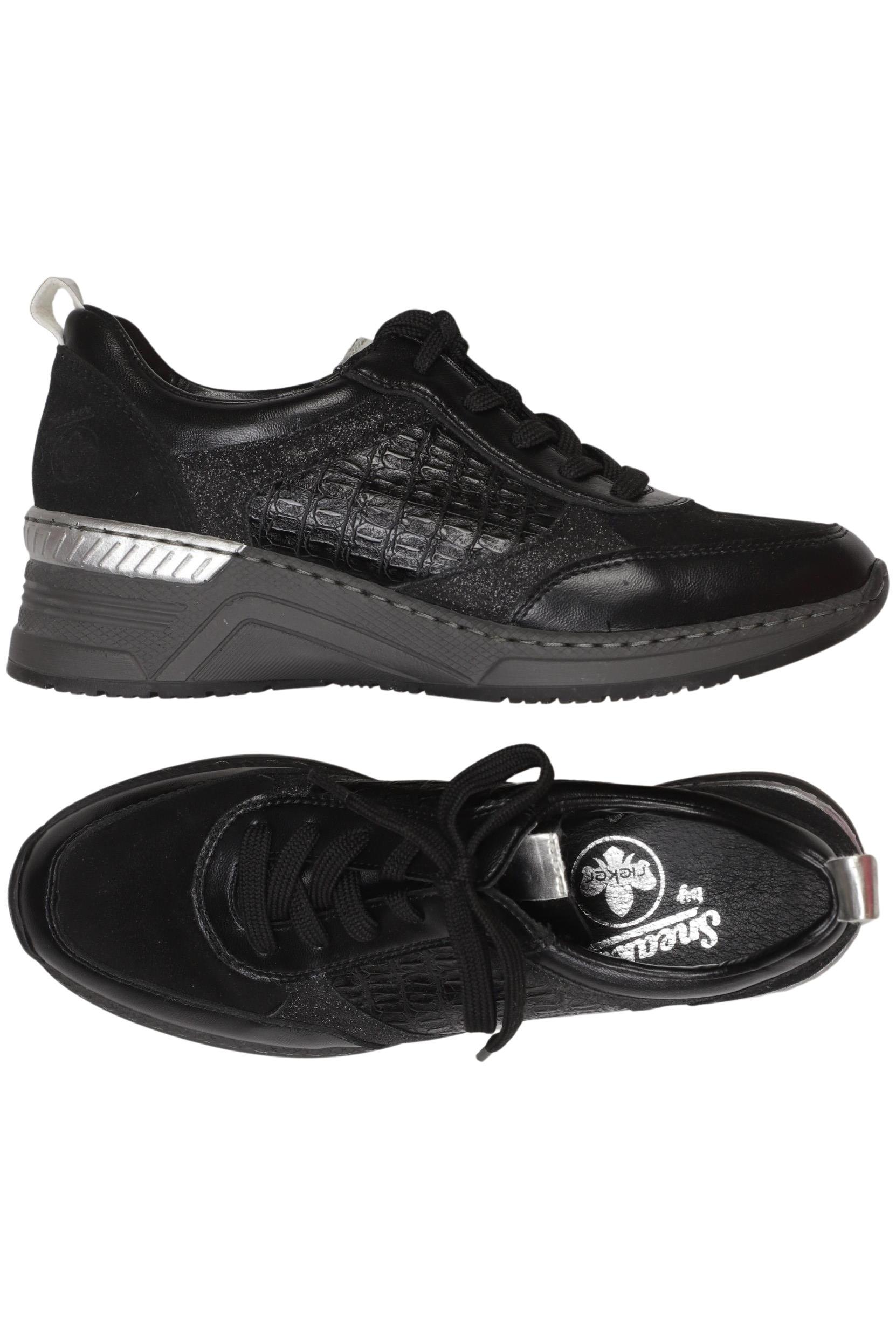 

Rieker Damen Sneakers, schwarz, Gr. 39