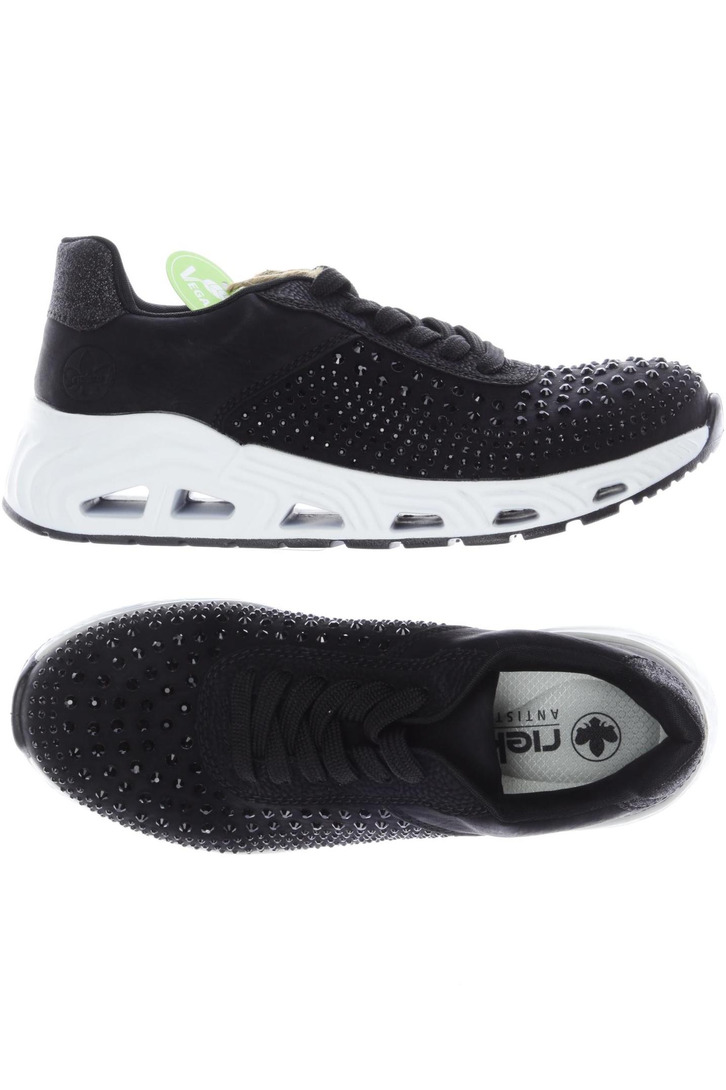 

Rieker Damen Sneakers, schwarz, Gr. 39