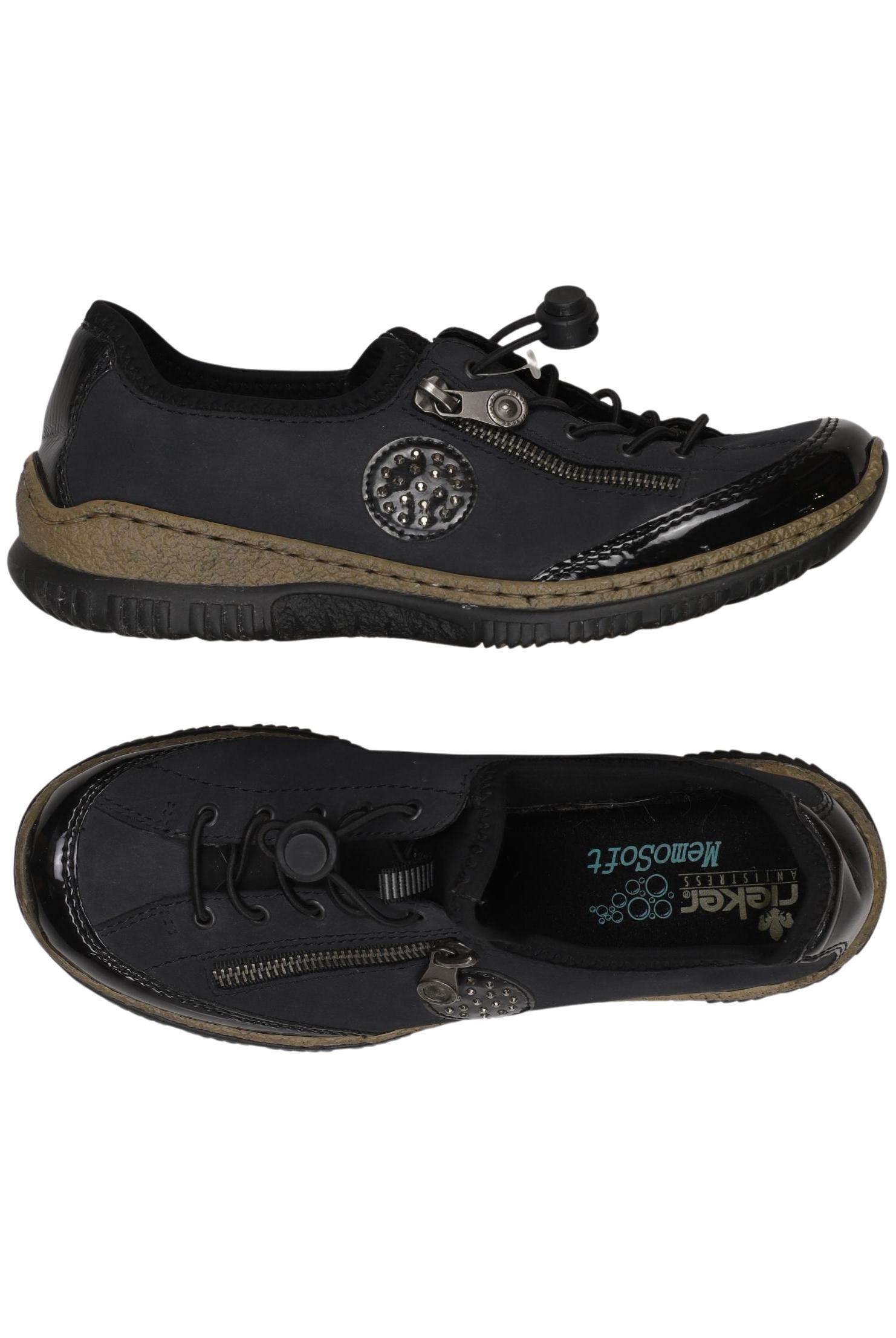 

Rieker Damen Sneakers, schwarz, Gr. 38