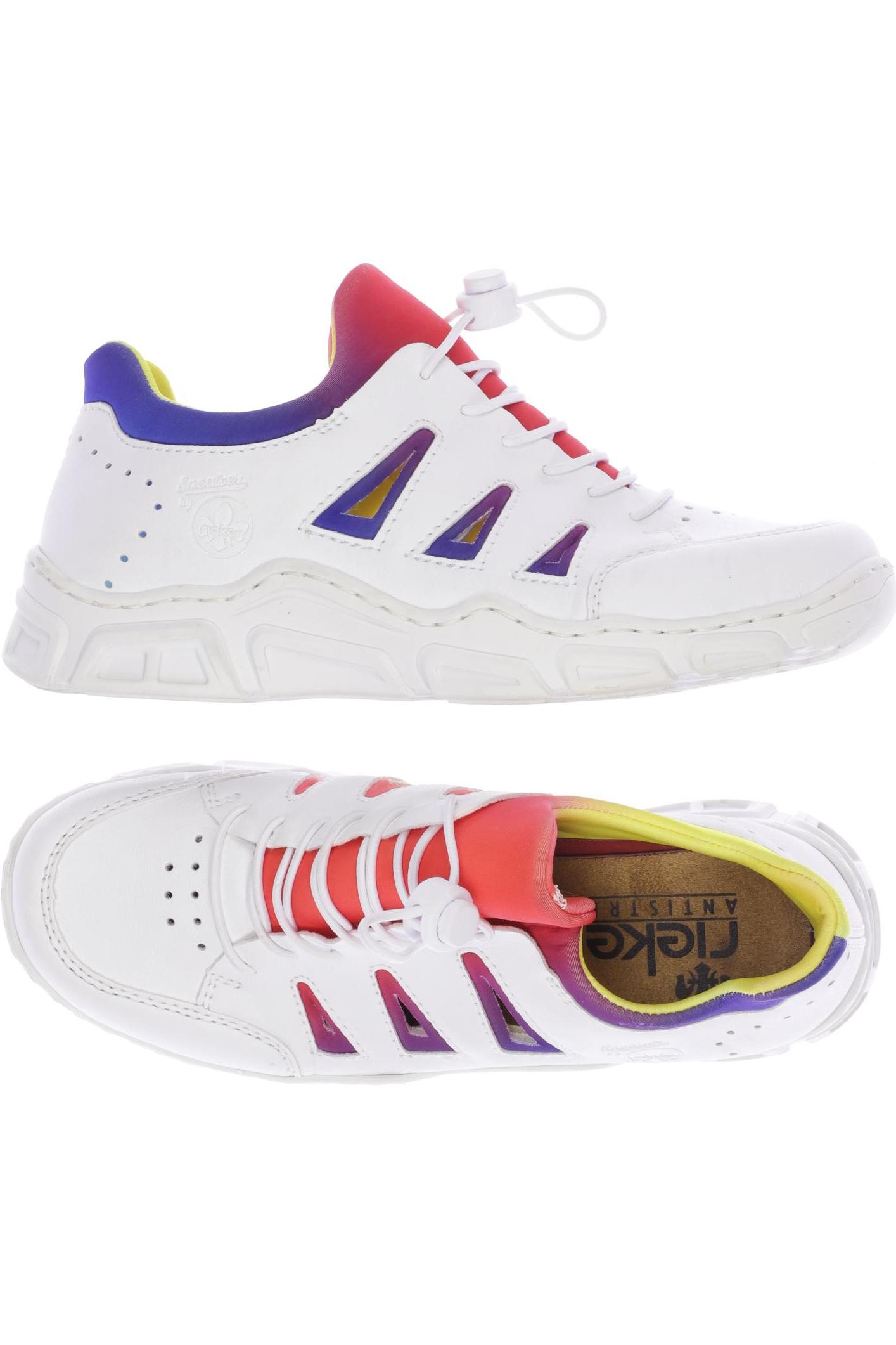 

Rieker Damen Sneakers, weiß, Gr. 5