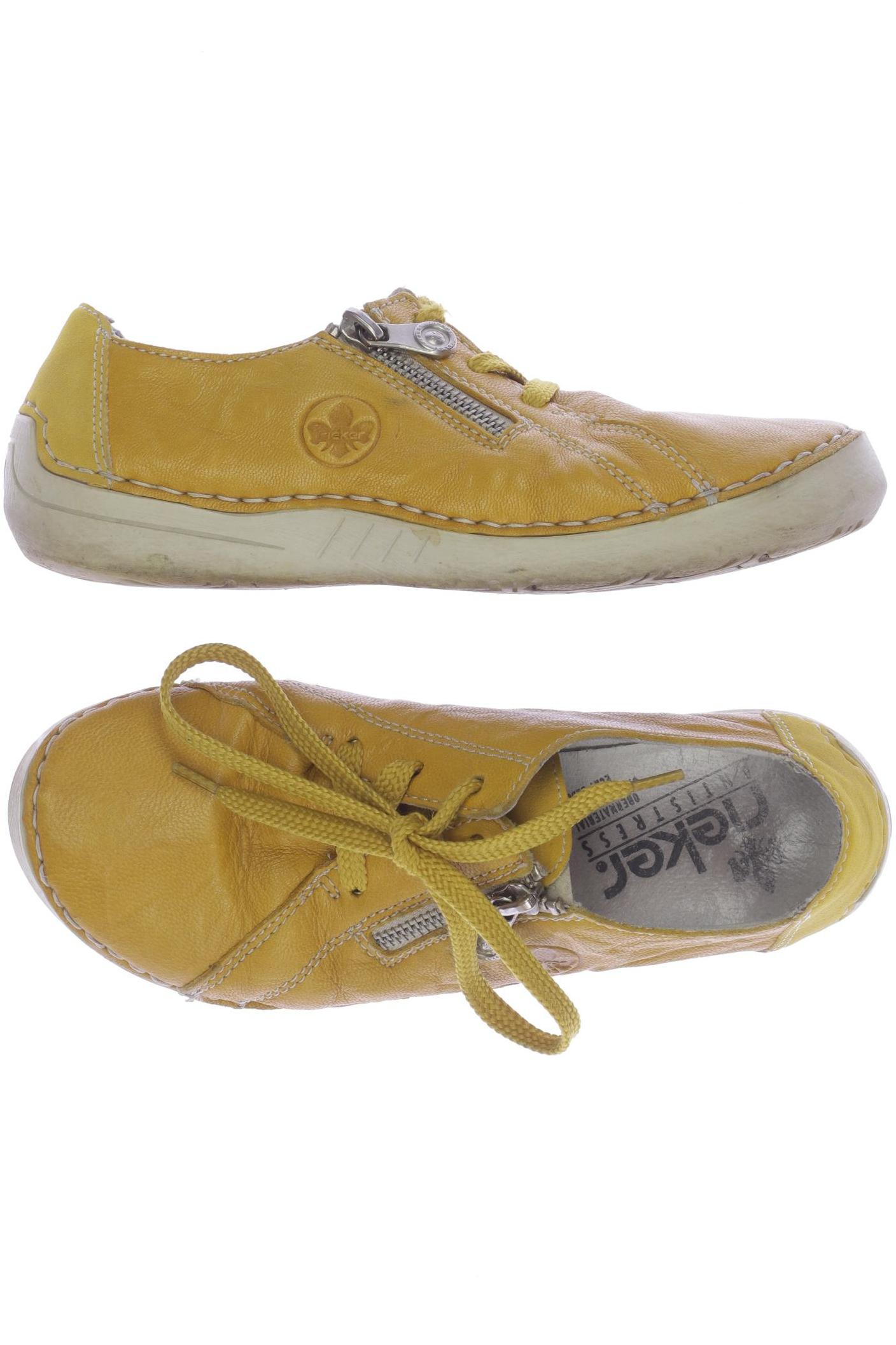 

Rieker Damen Sneakers, gelb, Gr. 36