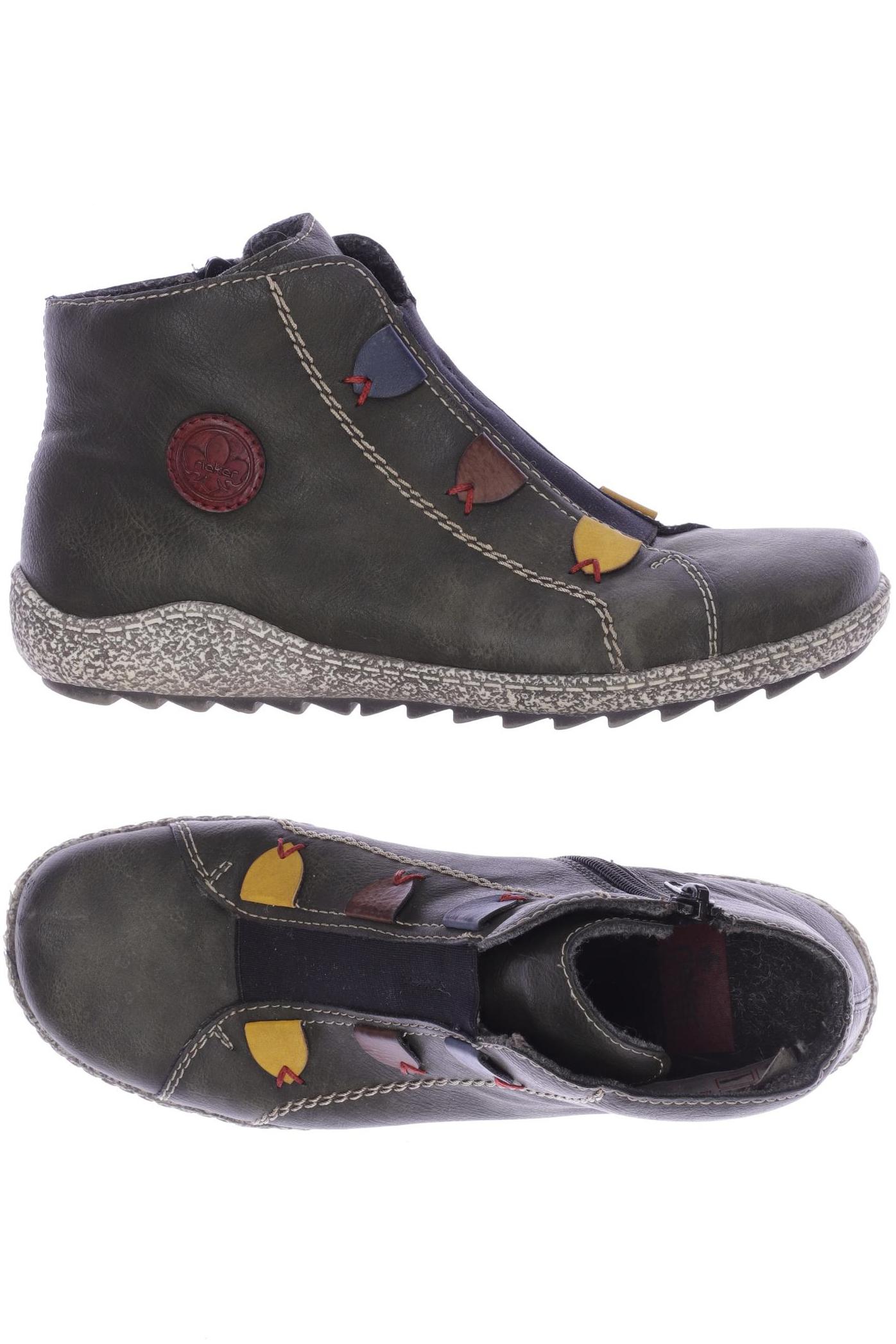 

Rieker Damen Sneakers, grün, Gr. 38