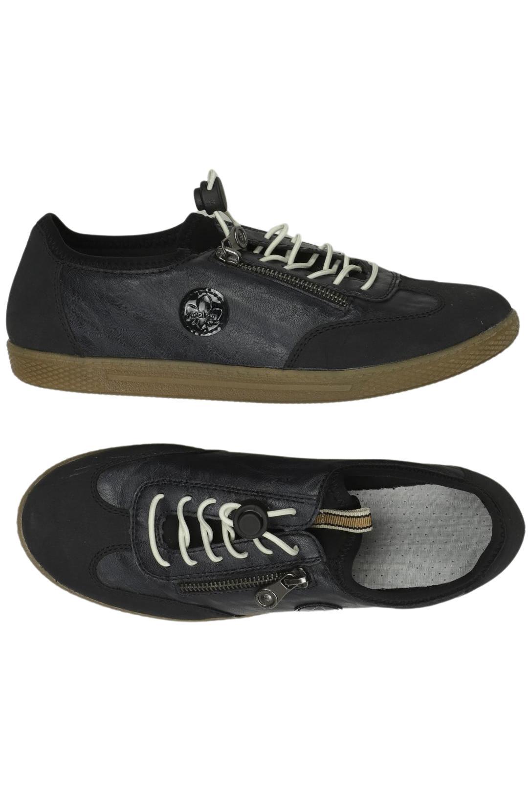 

Rieker Damen Sneakers, schwarz, Gr. 40