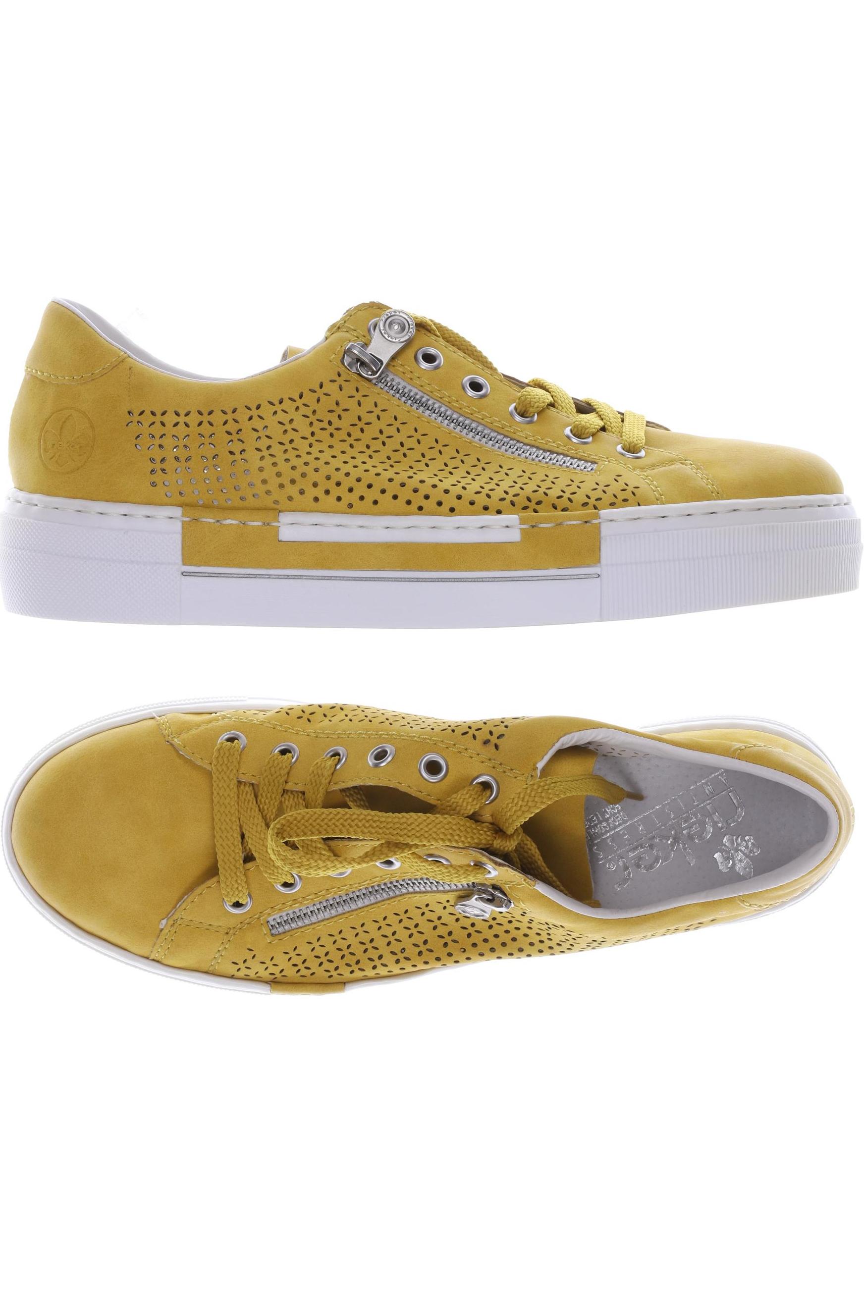 

Rieker Damen Sneakers, gelb, Gr. 42