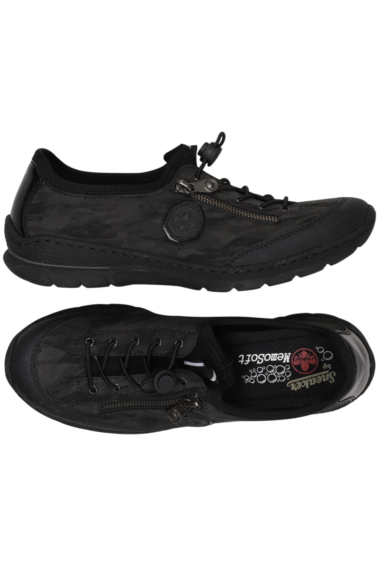

Rieker Damen Sneakers, schwarz, Gr. 42