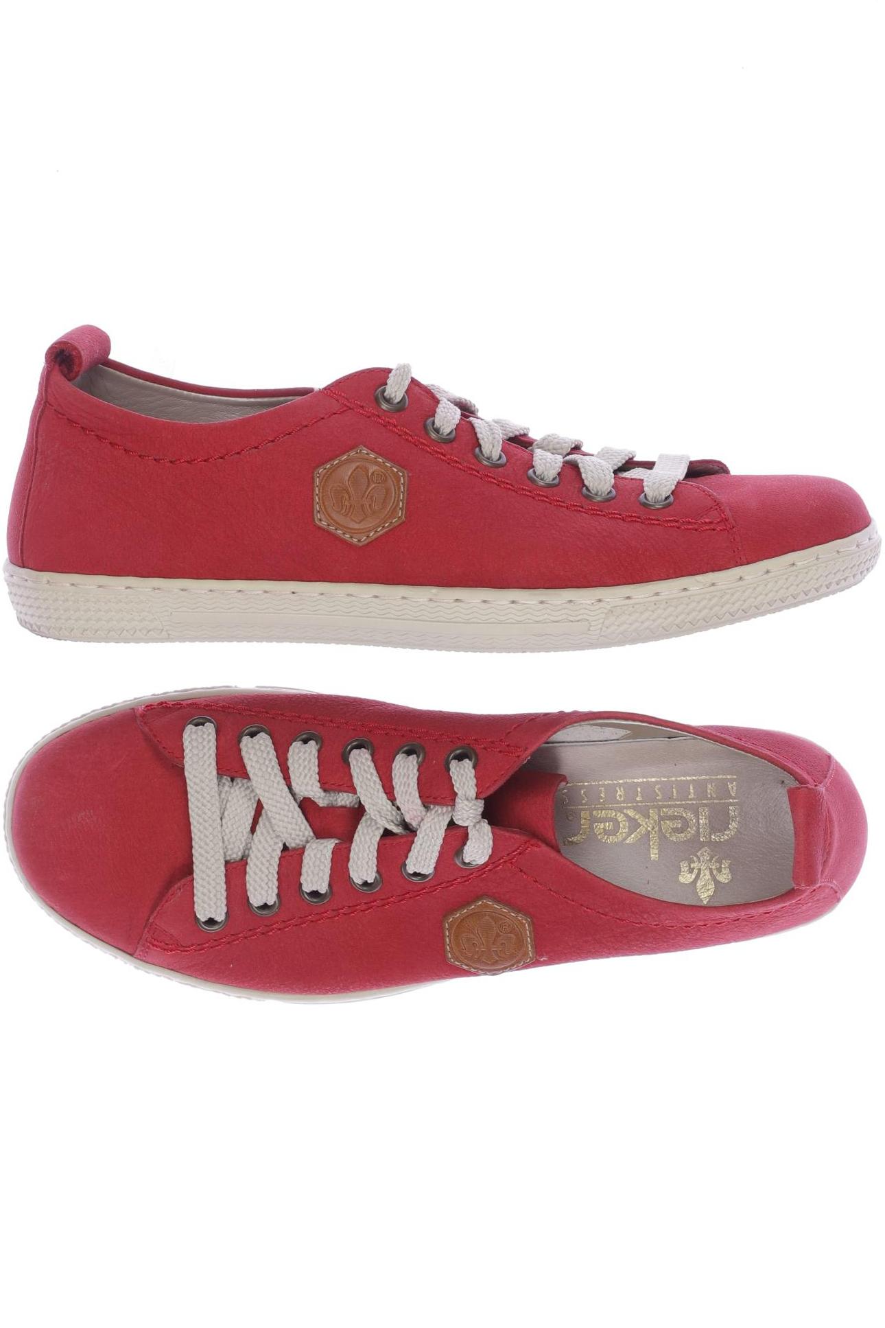 

Rieker Damen Sneakers, rot, Gr. 37
