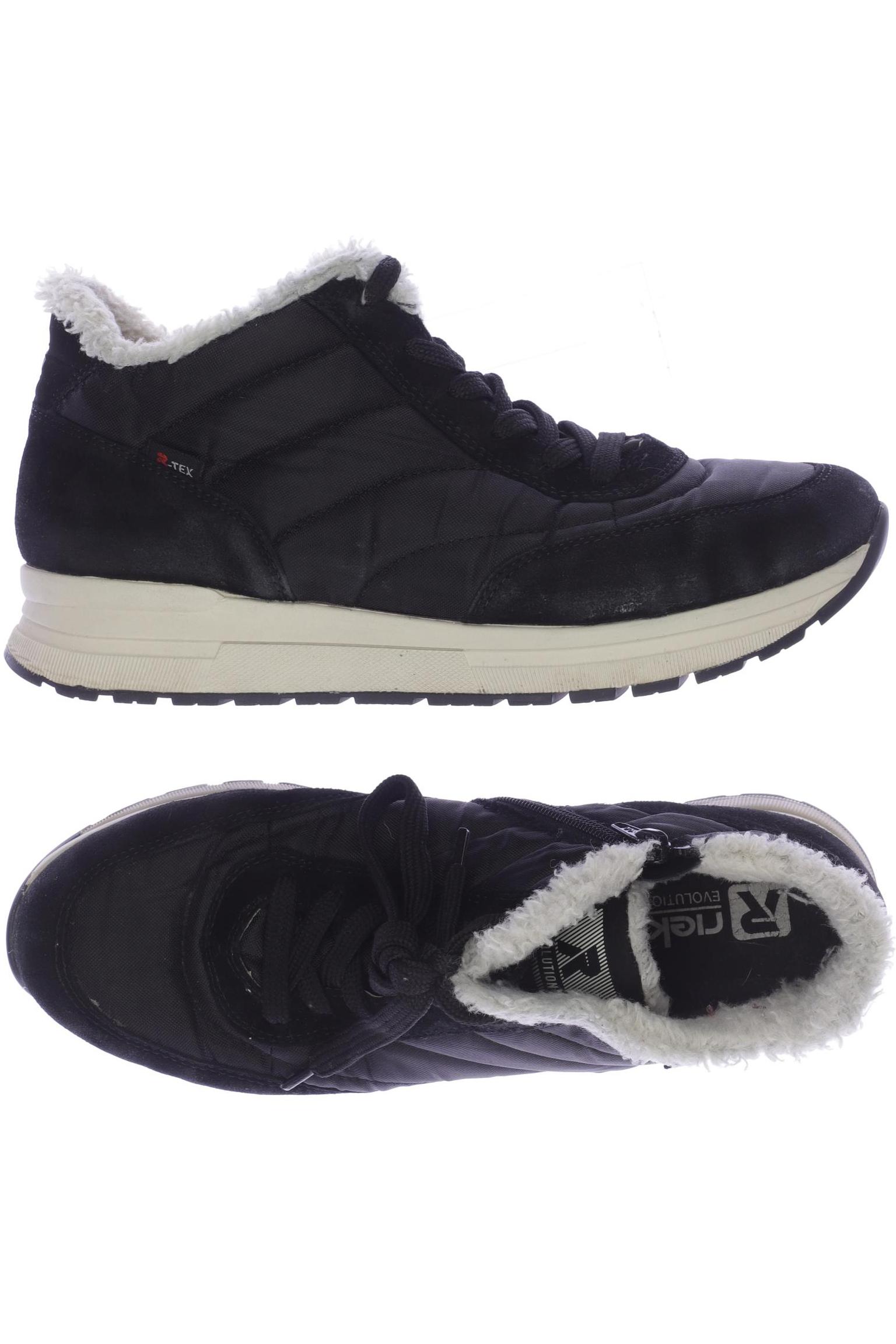 

Rieker Damen Sneakers, schwarz
