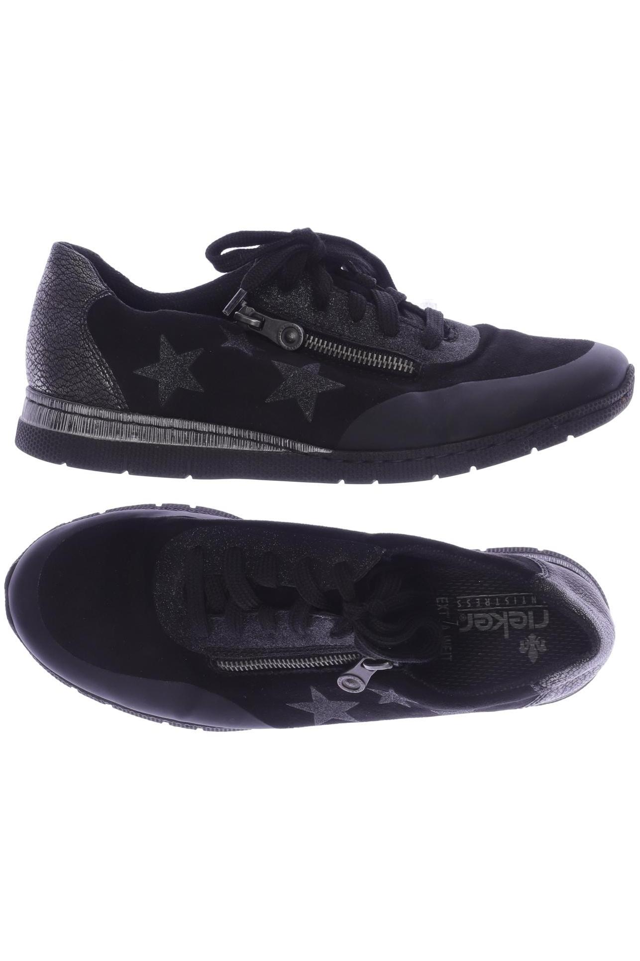 

Rieker Damen Sneakers, schwarz, Gr. 40