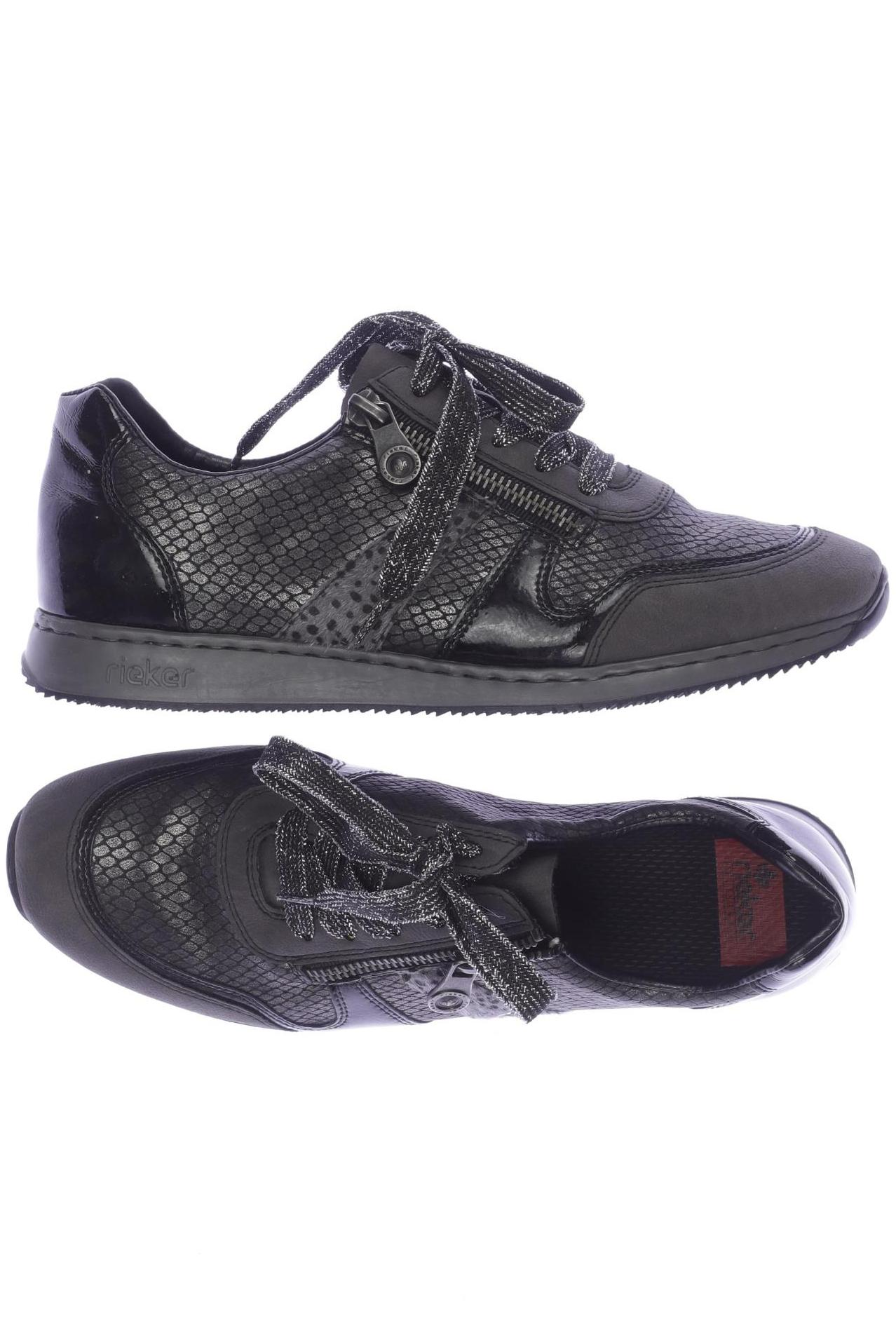 

Rieker Damen Sneakers, schwarz