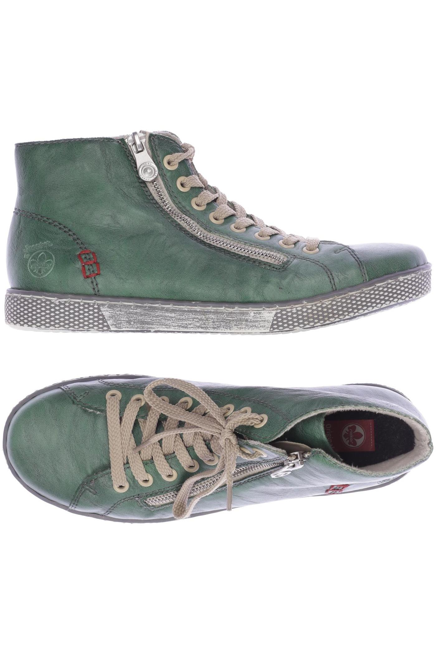 

Rieker Damen Sneakers, grün, Gr. 39