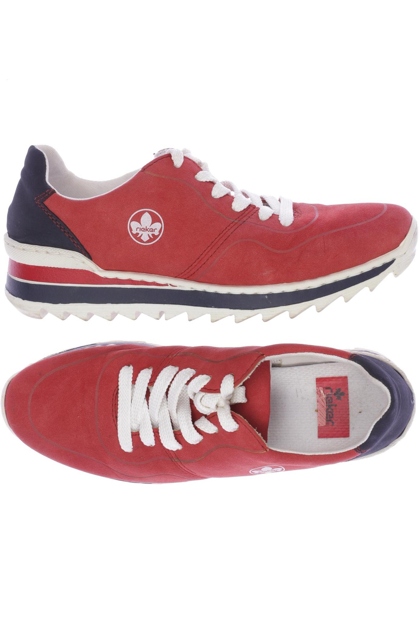 

Rieker Damen Sneakers, rot, Gr. 38