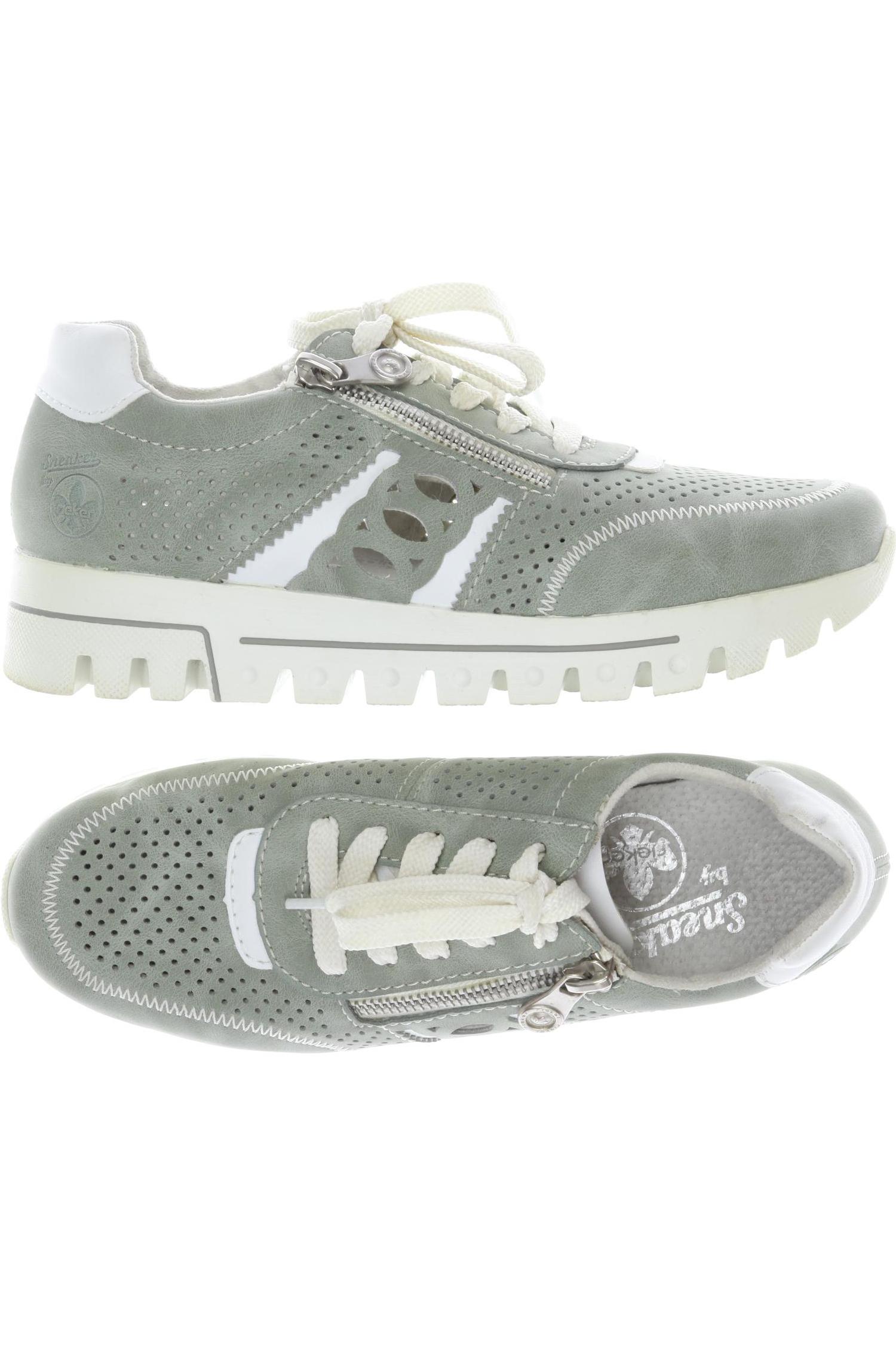 

Rieker Damen Sneakers, grün, Gr. 37