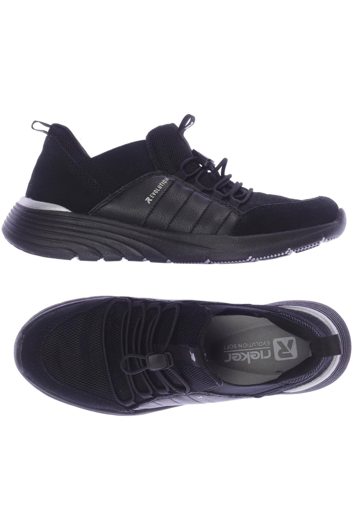 

Rieker Damen Sneakers, schwarz, Gr. 38