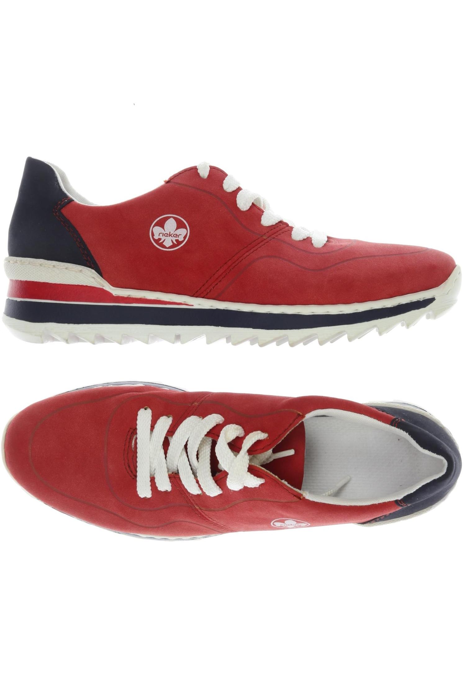 

Rieker Damen Sneakers, rot, Gr. 38