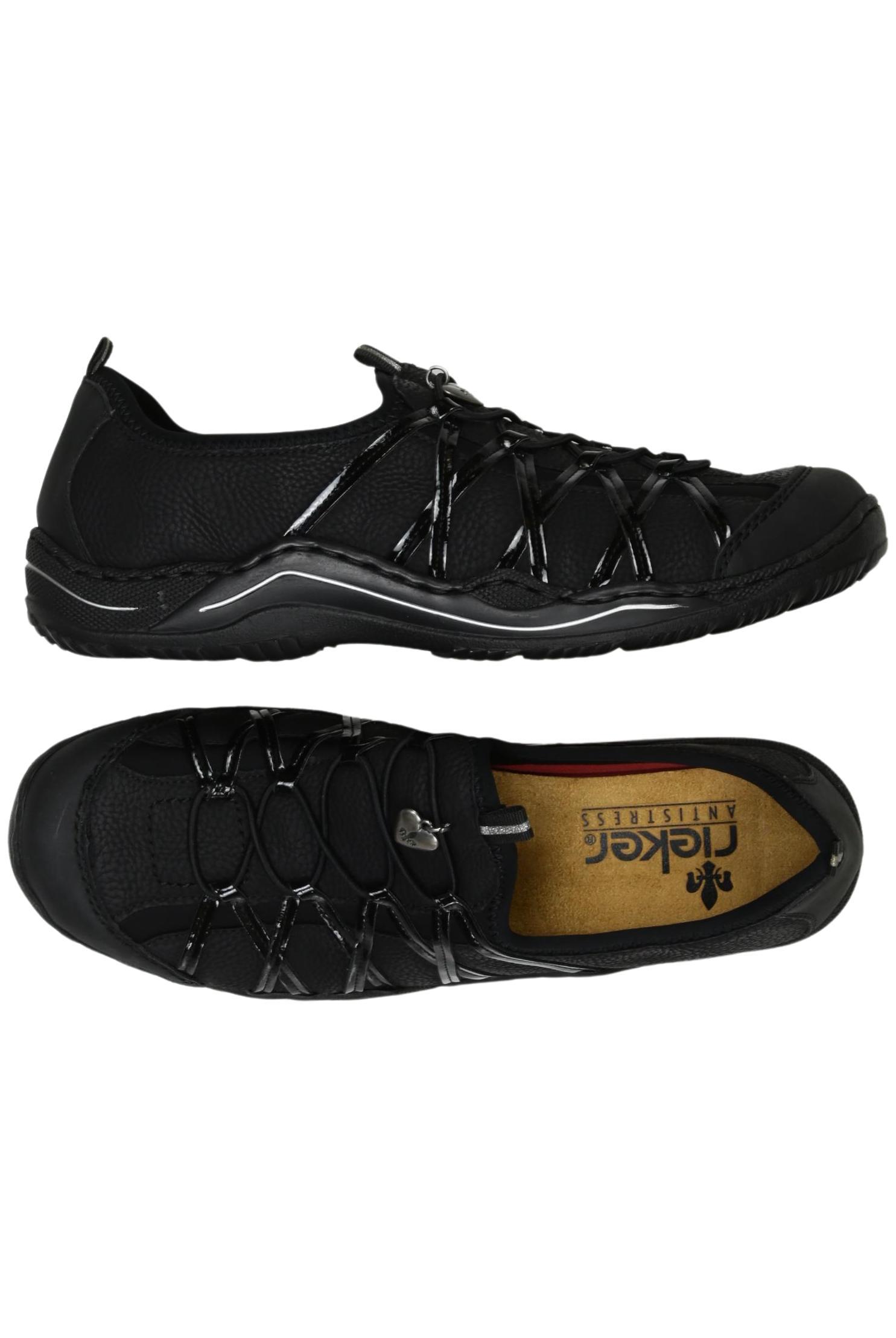 

Rieker Damen Sneakers, schwarz, Gr. 43