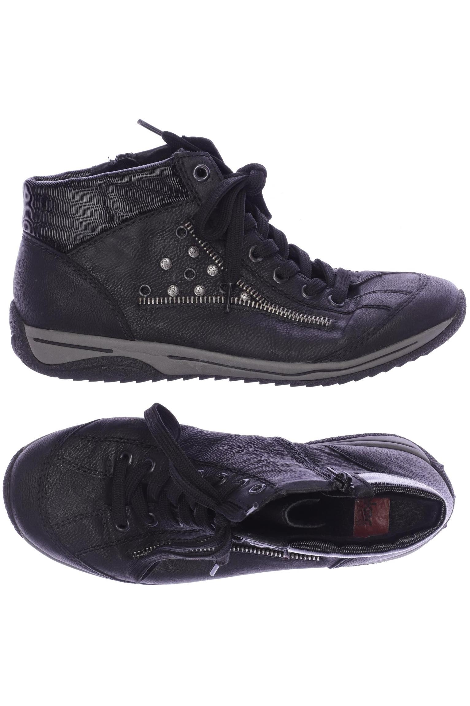 

Rieker Damen Sneakers, schwarz, Gr. 38