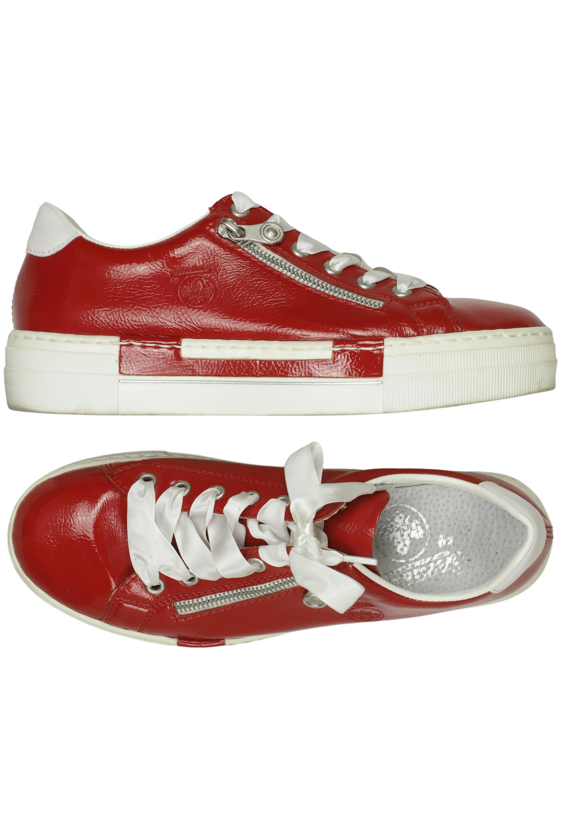 

Rieker Damen Sneakers, rot, Gr. 40