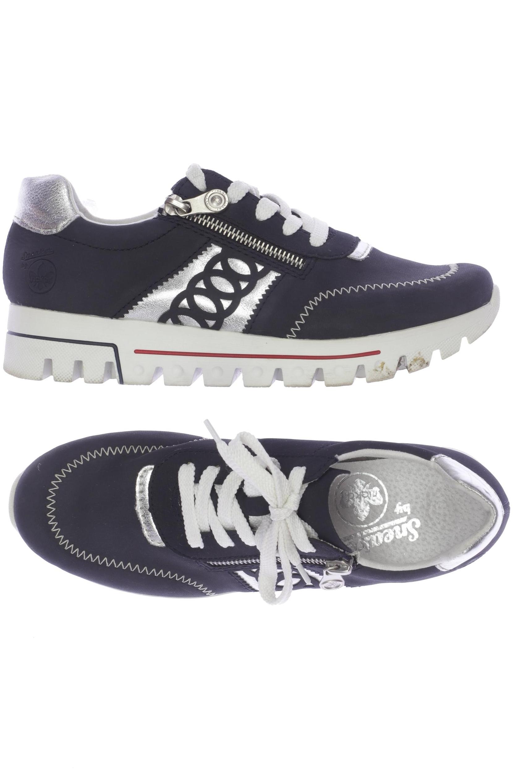 

Rieker Damen Sneakers, marineblau, Gr. 38