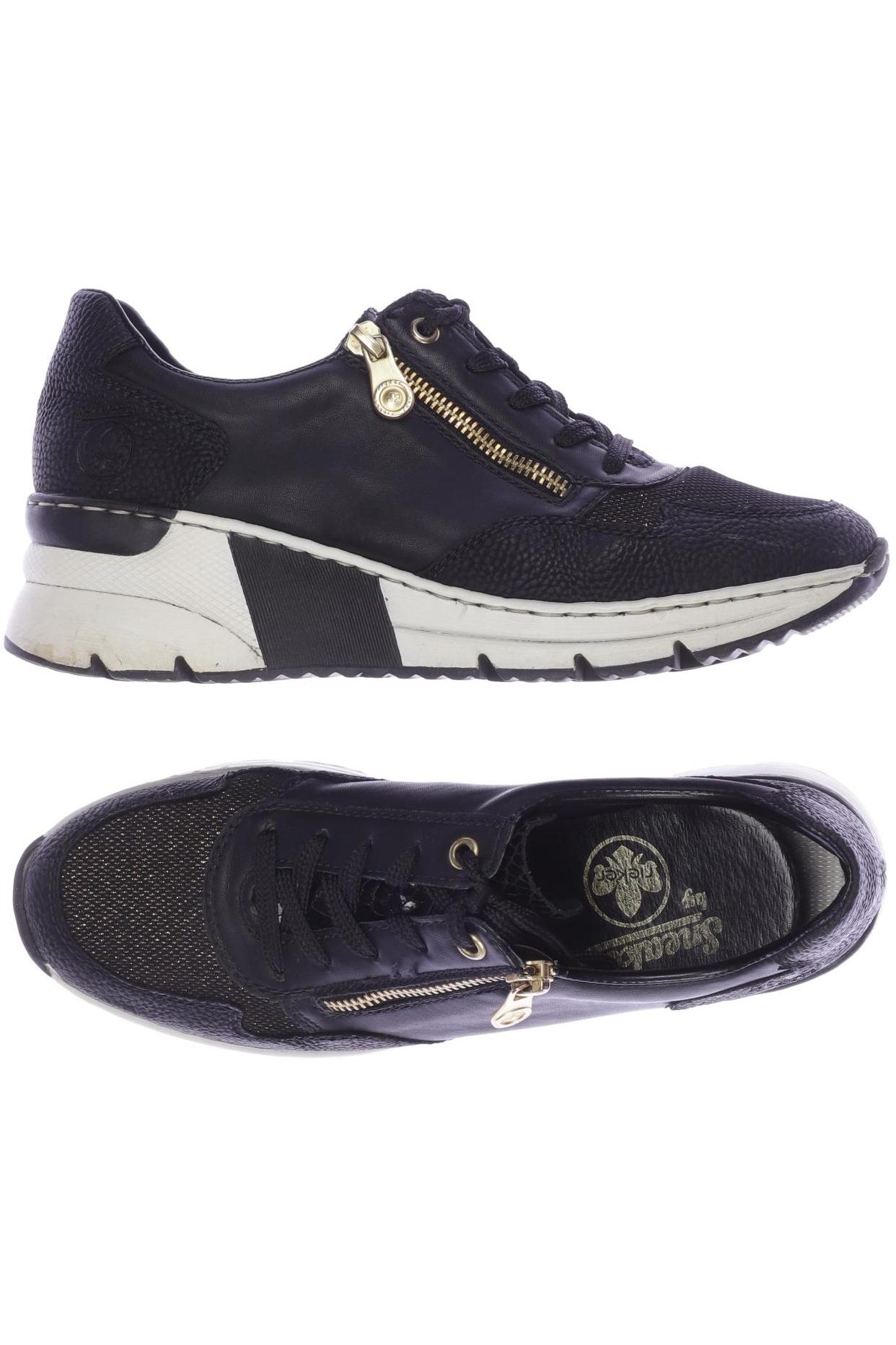 

Rieker Damen Sneakers, schwarz, Gr. 40