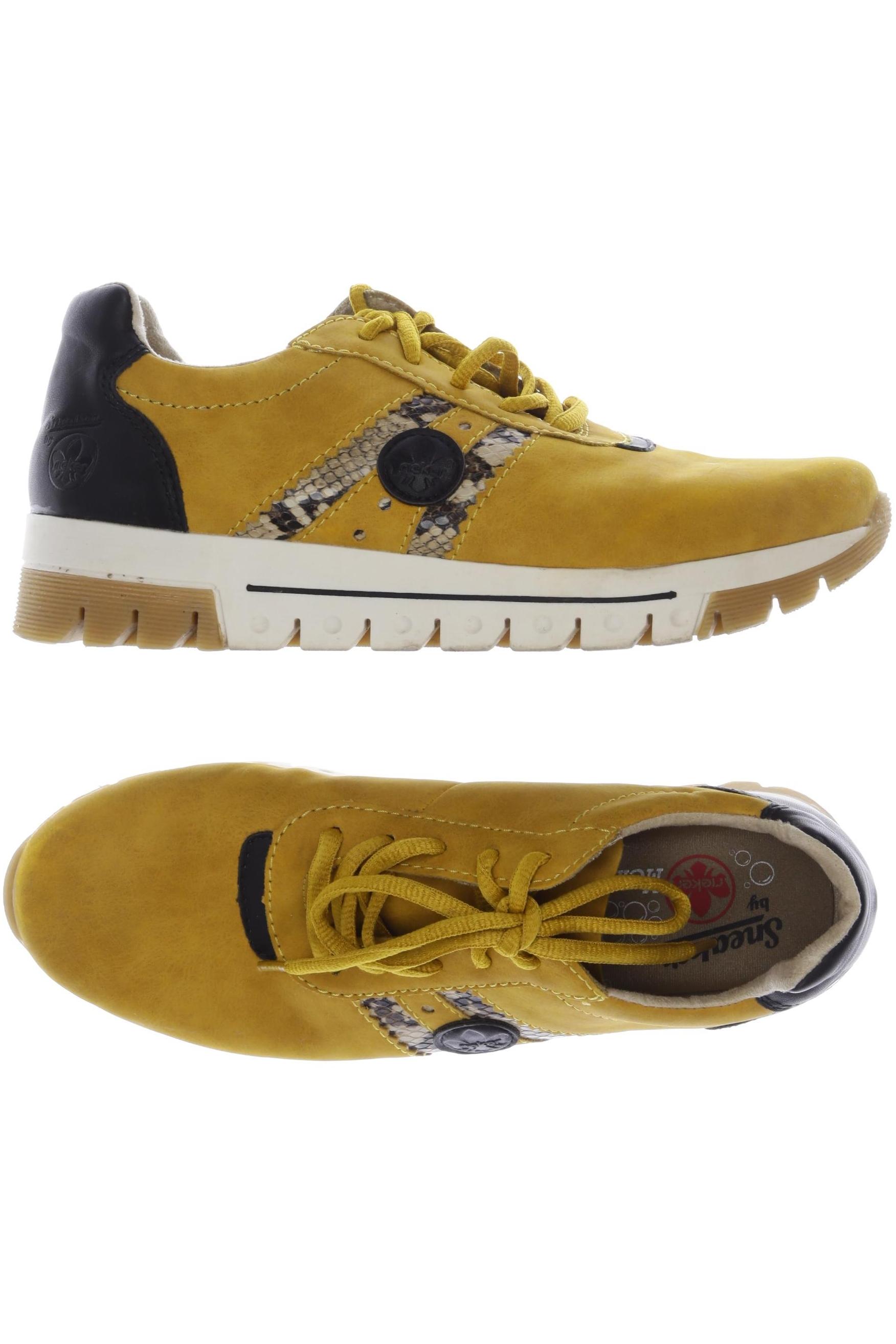 

Rieker Damen Sneakers, gelb, Gr. 38