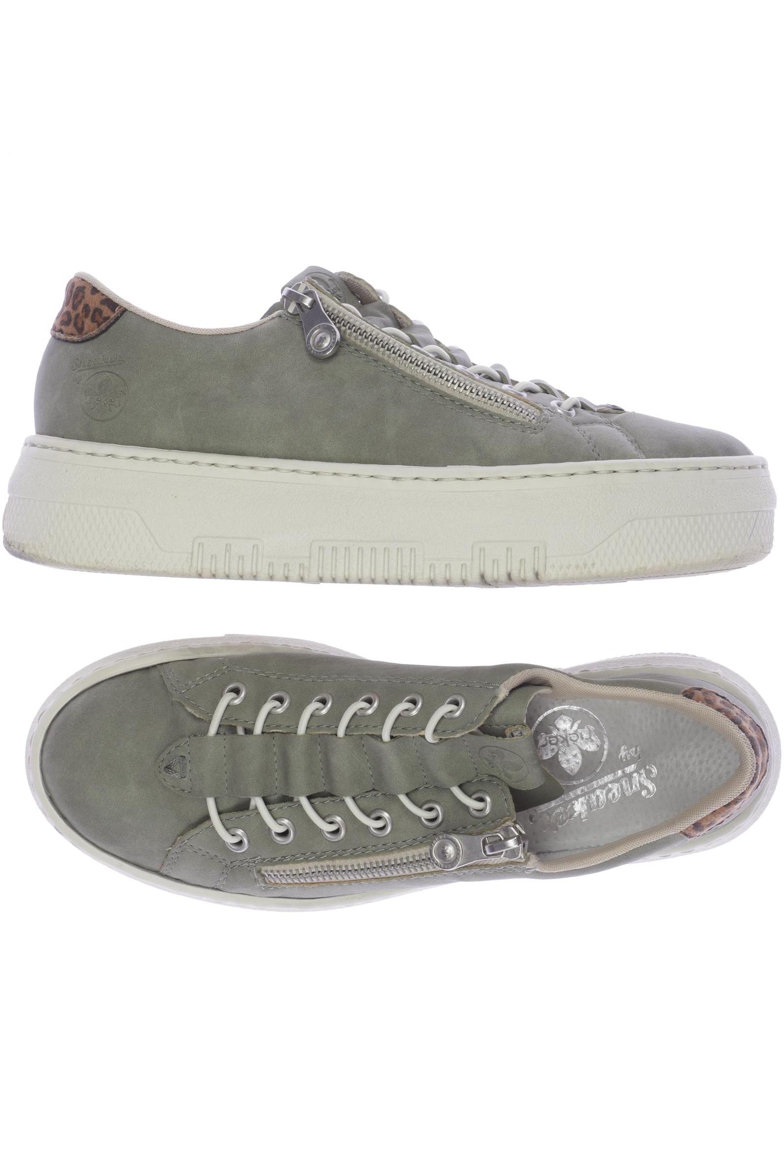 

Rieker Damen Sneakers, grün, Gr. 38