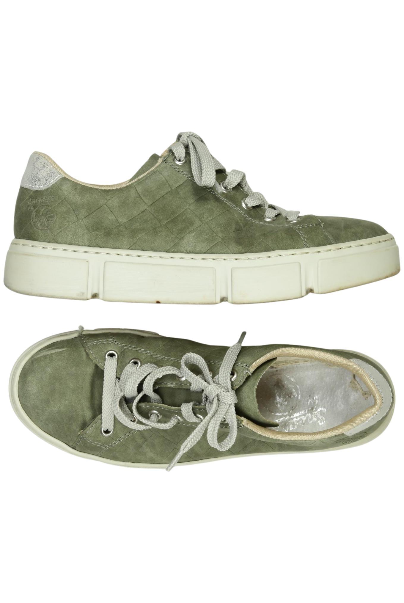 

Rieker Damen Sneakers, grün, Gr. 38