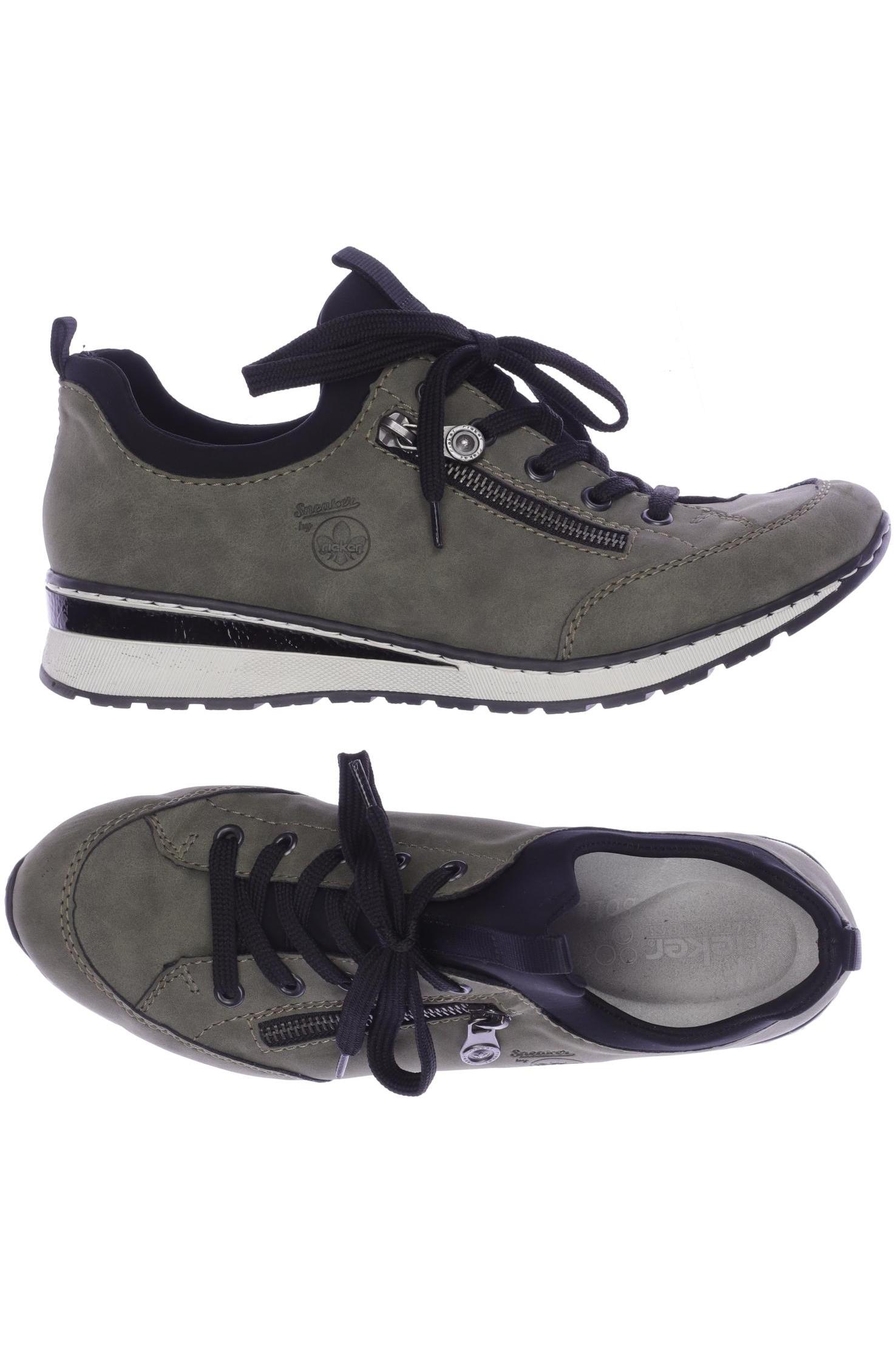 

Rieker Damen Sneakers, grün, Gr. 40