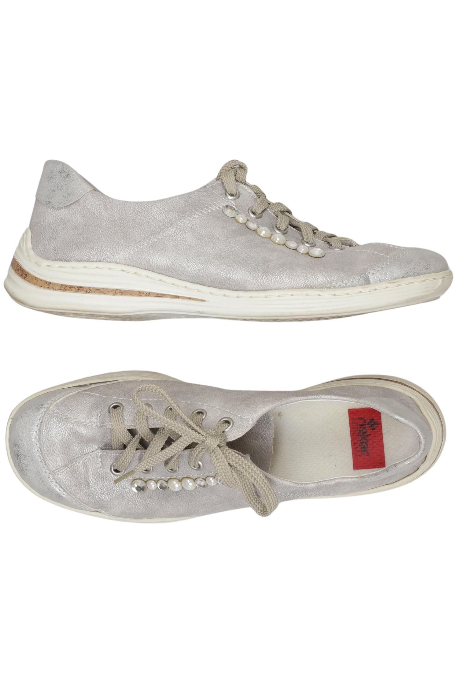 

Rieker Damen Sneakers, silber, Gr. 40