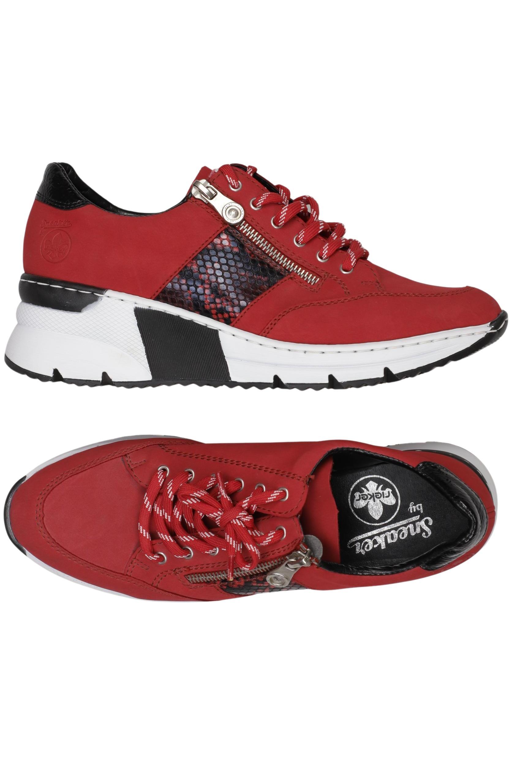 

Rieker Damen Sneakers, rot, Gr. 40