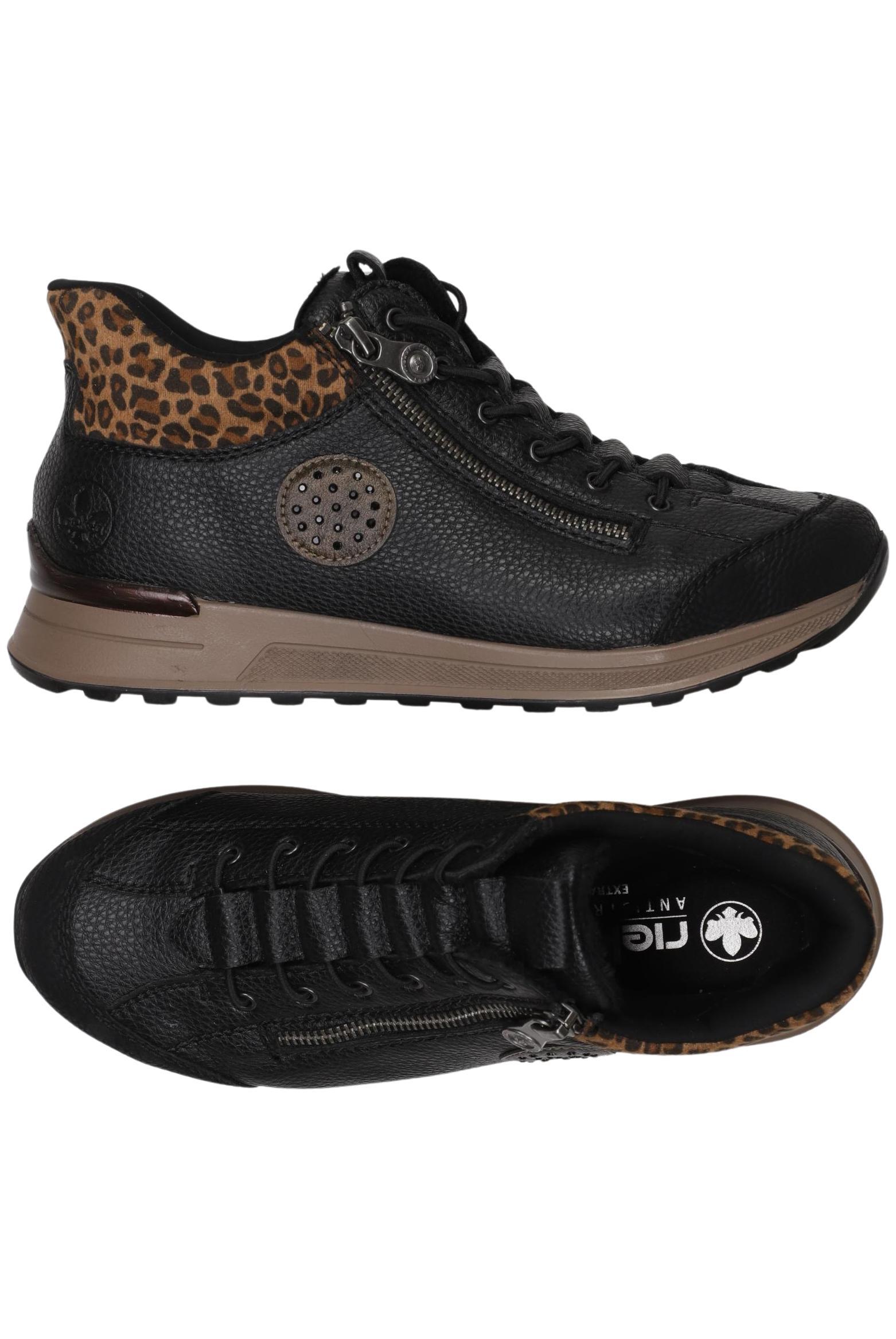 

Rieker Damen Sneakers, schwarz, Gr. 38