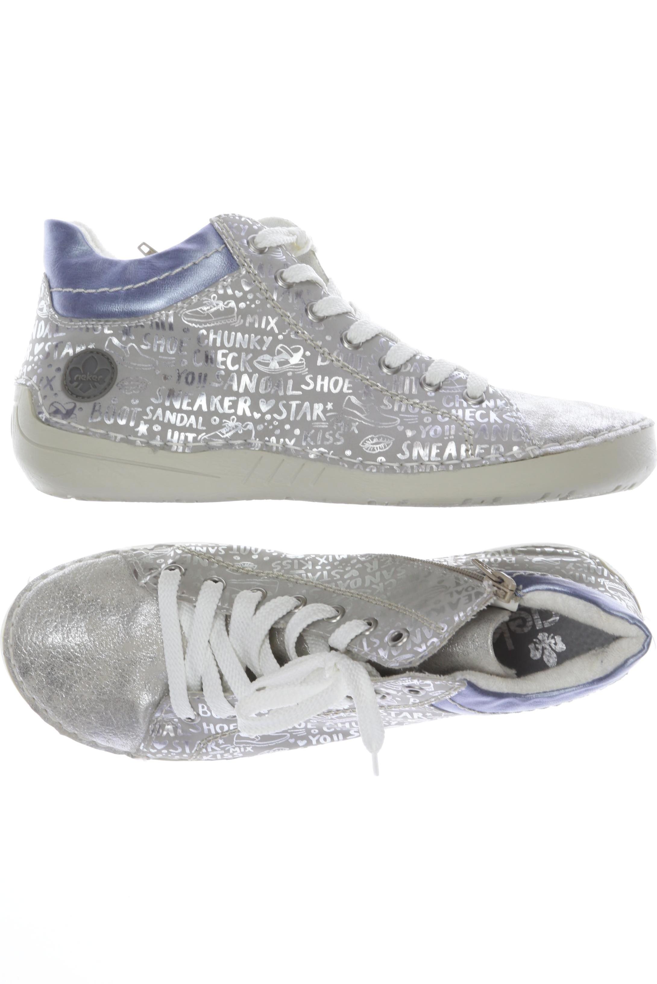 

Rieker Damen Sneakers, silber, Gr. 40