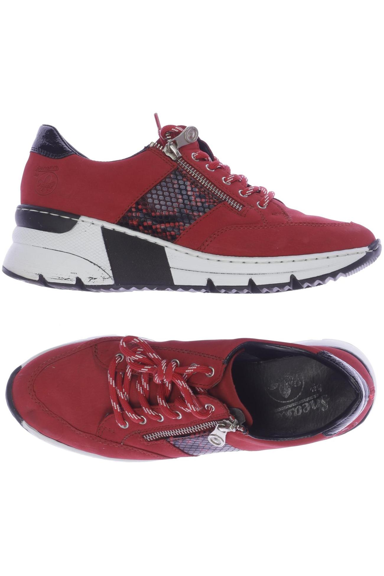 

Rieker Damen Sneakers, rot, Gr. 40