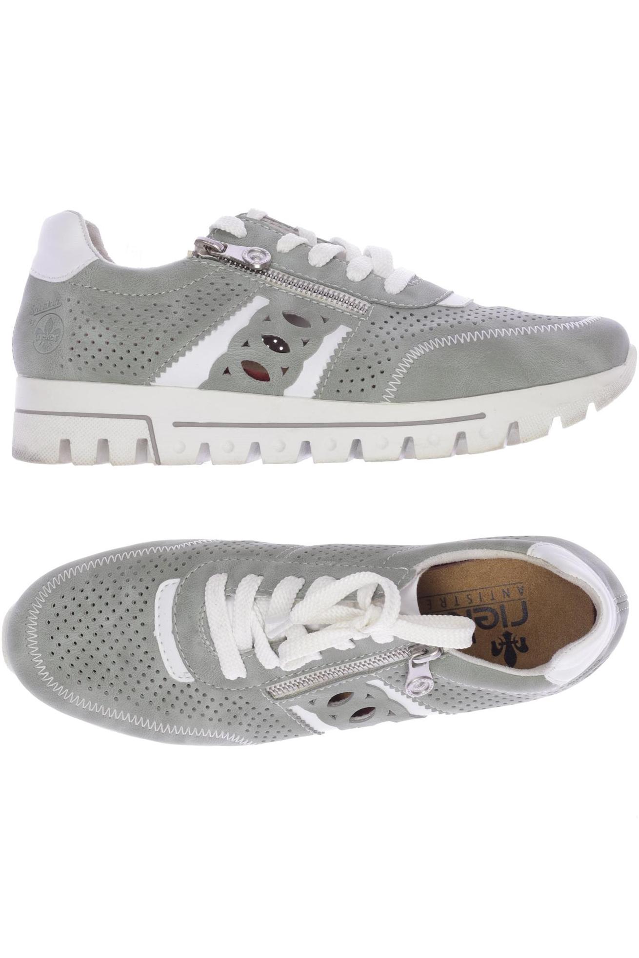 

Rieker Damen Sneakers, grün, Gr. 40