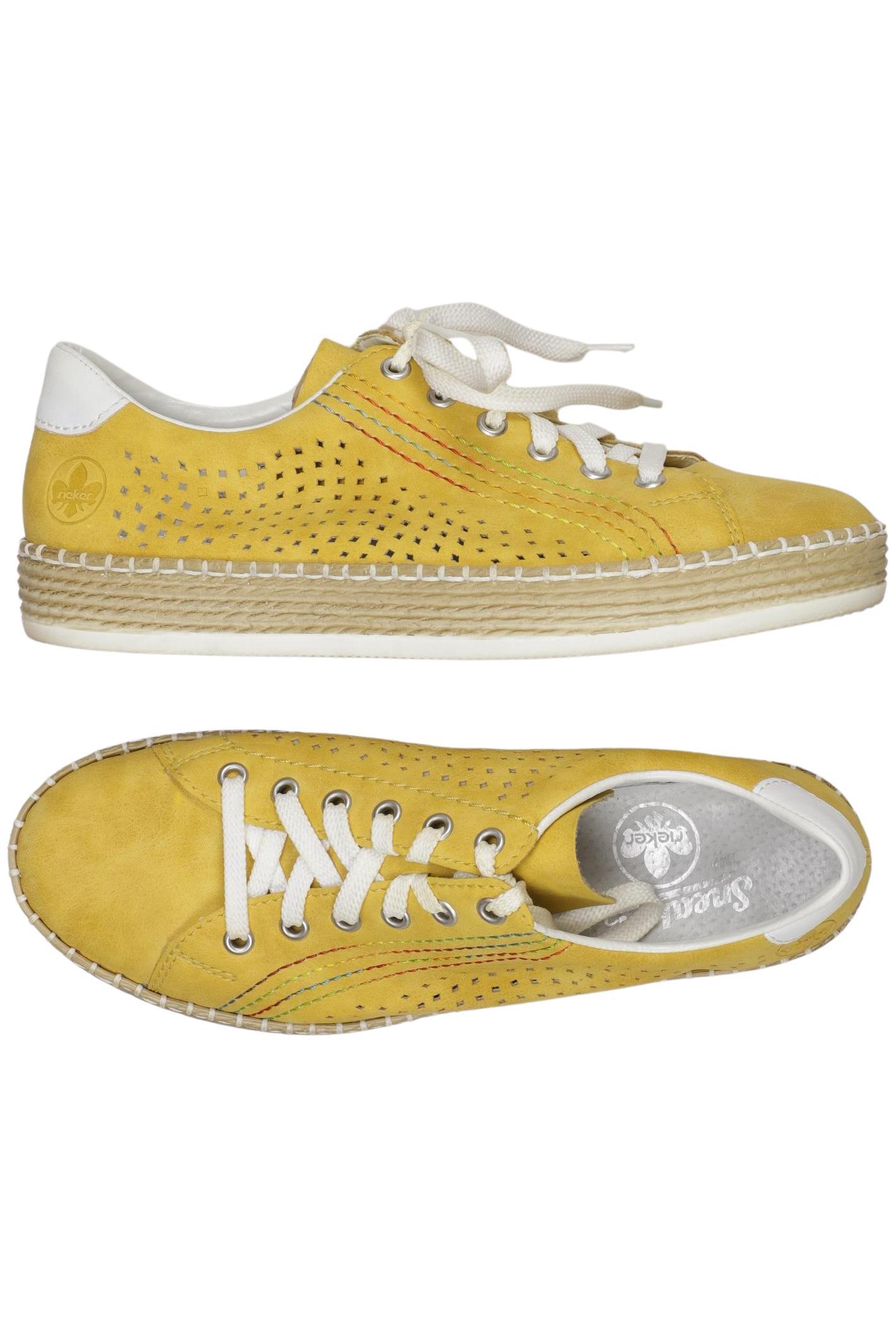 

Rieker Damen Sneakers, gelb, Gr. 40