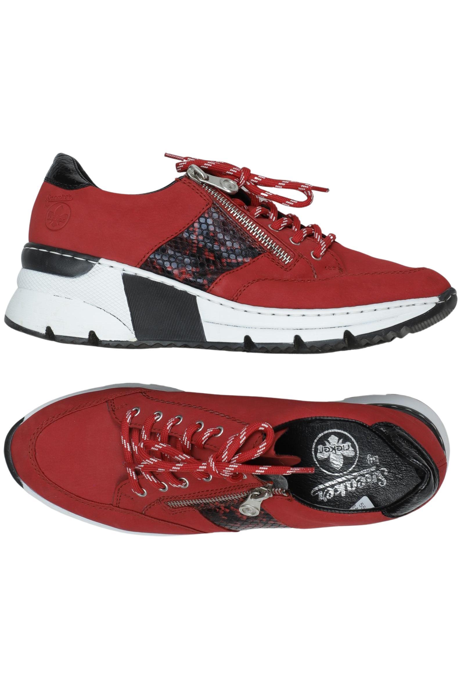 

Rieker Damen Sneakers, rot, Gr. 40