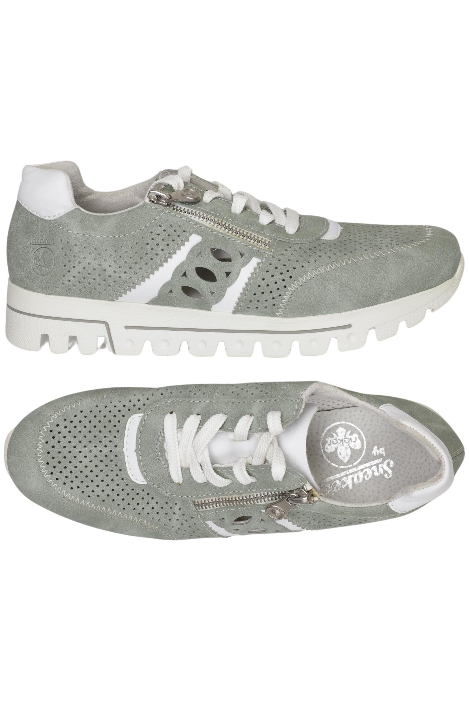 

Rieker Damen Sneakers, grün, Gr. 42