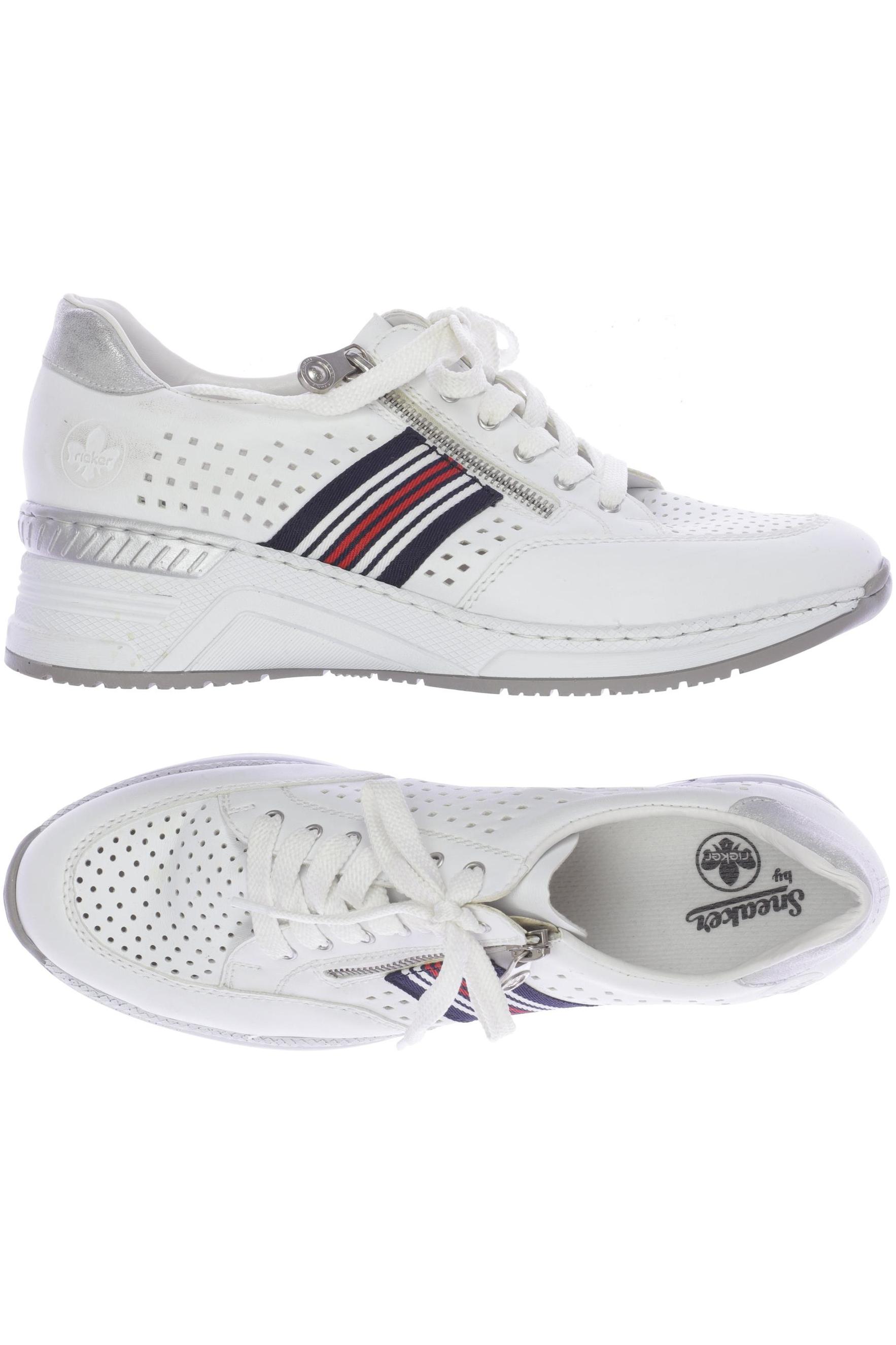 

Rieker Damen Sneakers, weiß, Gr. 42
