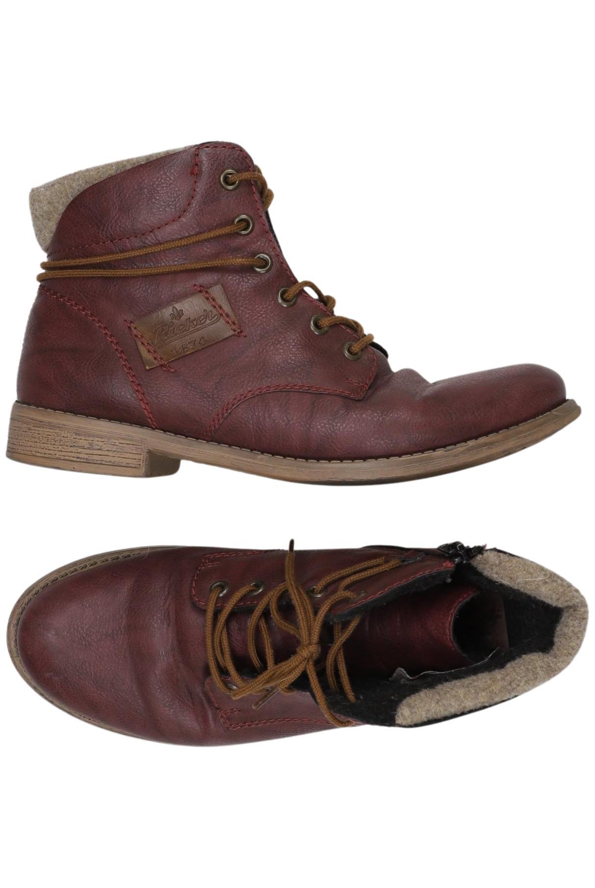

Rieker Damen Stiefel, bordeaux, Gr. 39