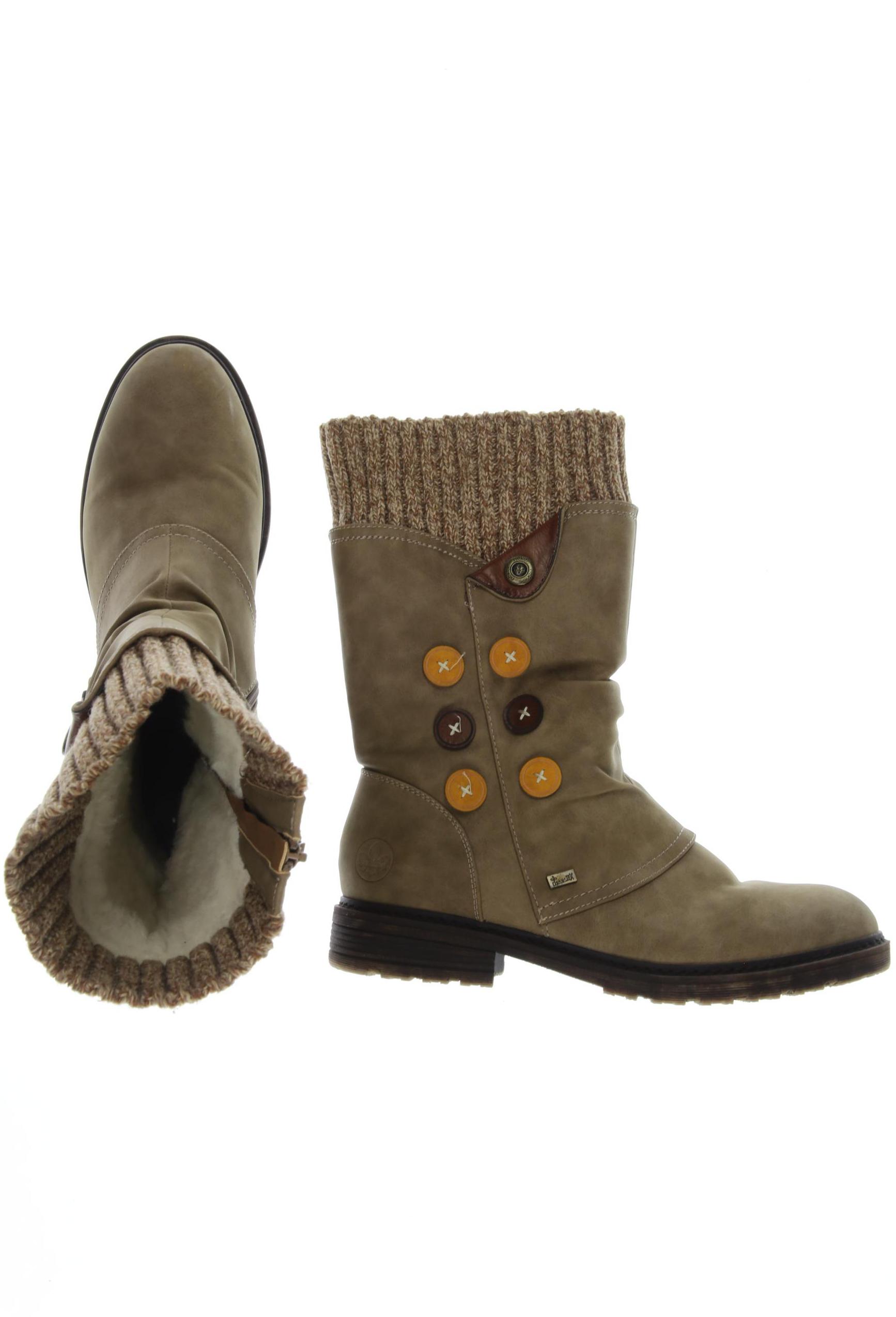 

Rieker Damen Stiefel, beige, Gr. 41