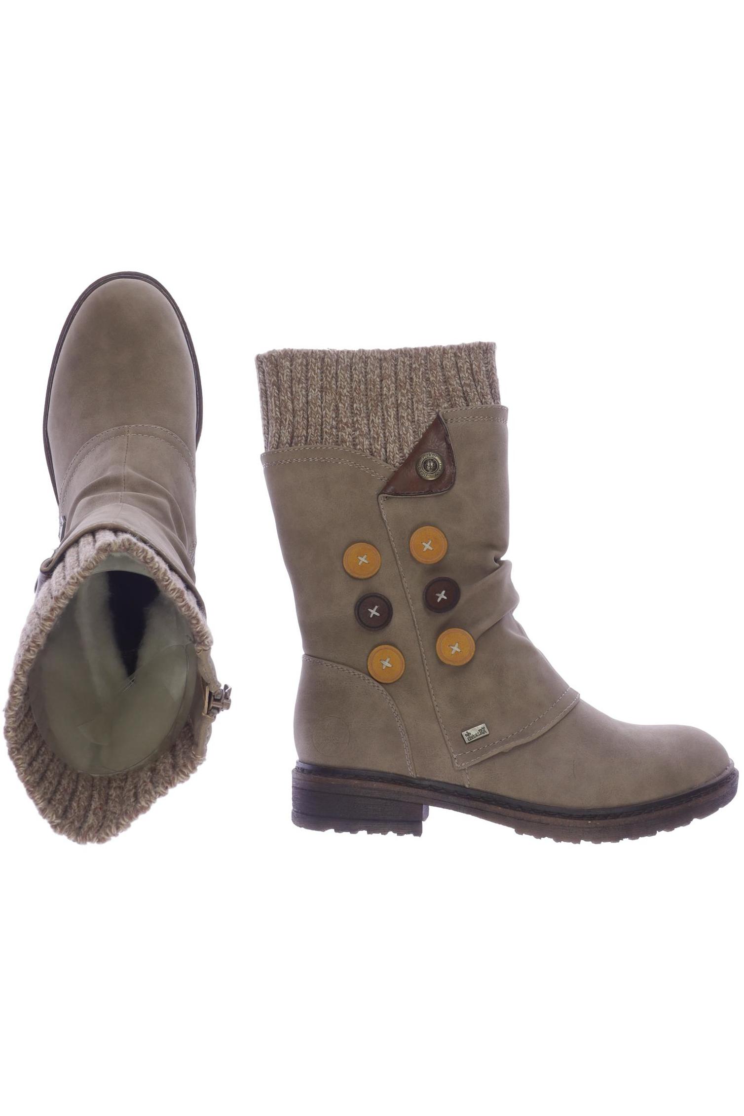 

Rieker Damen Stiefel, beige, Gr. 36