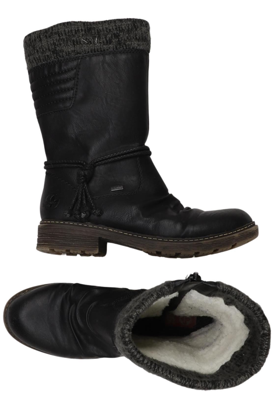 

Rieker Damen Stiefel, schwarz, Gr. 40