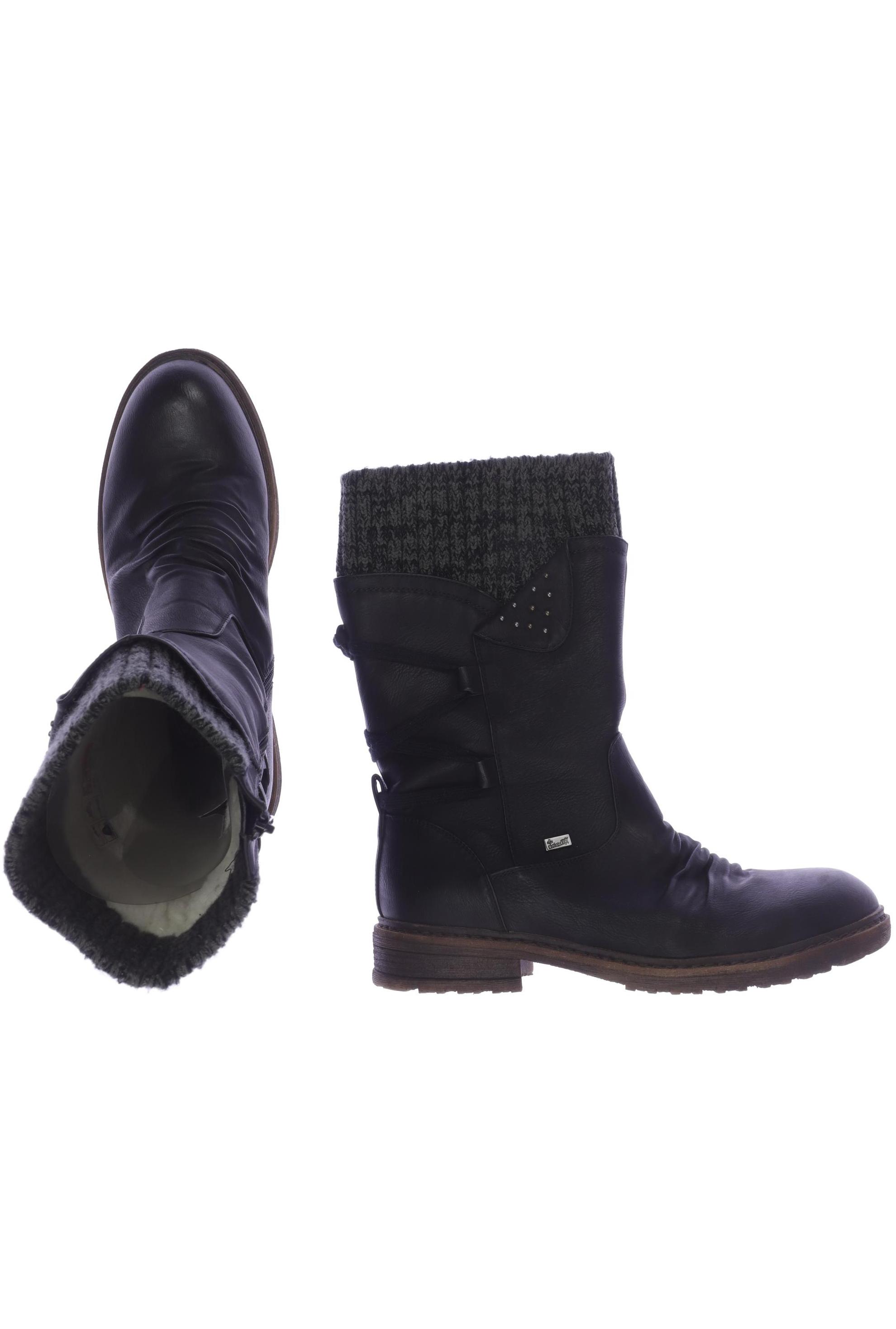 

Rieker Damen Stiefel, schwarz, Gr. 40