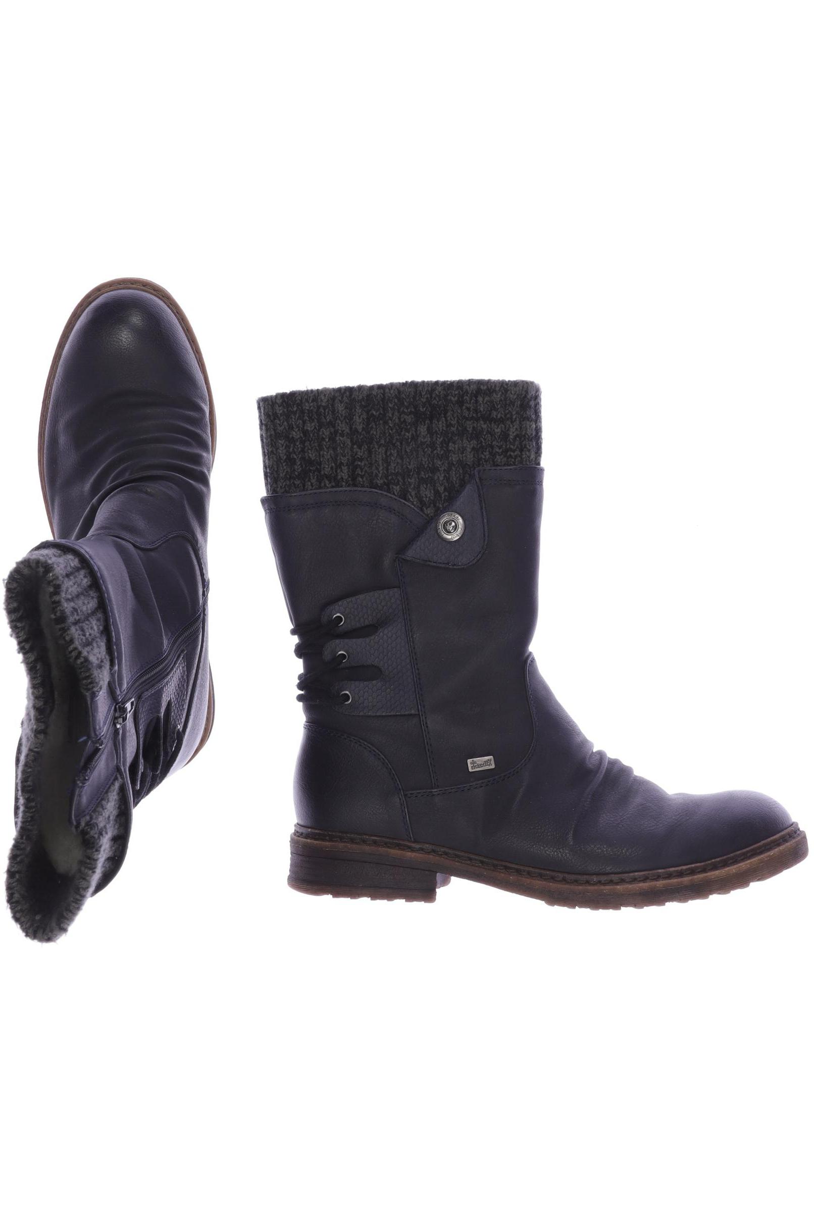 

Rieker Damen Stiefel, marineblau
